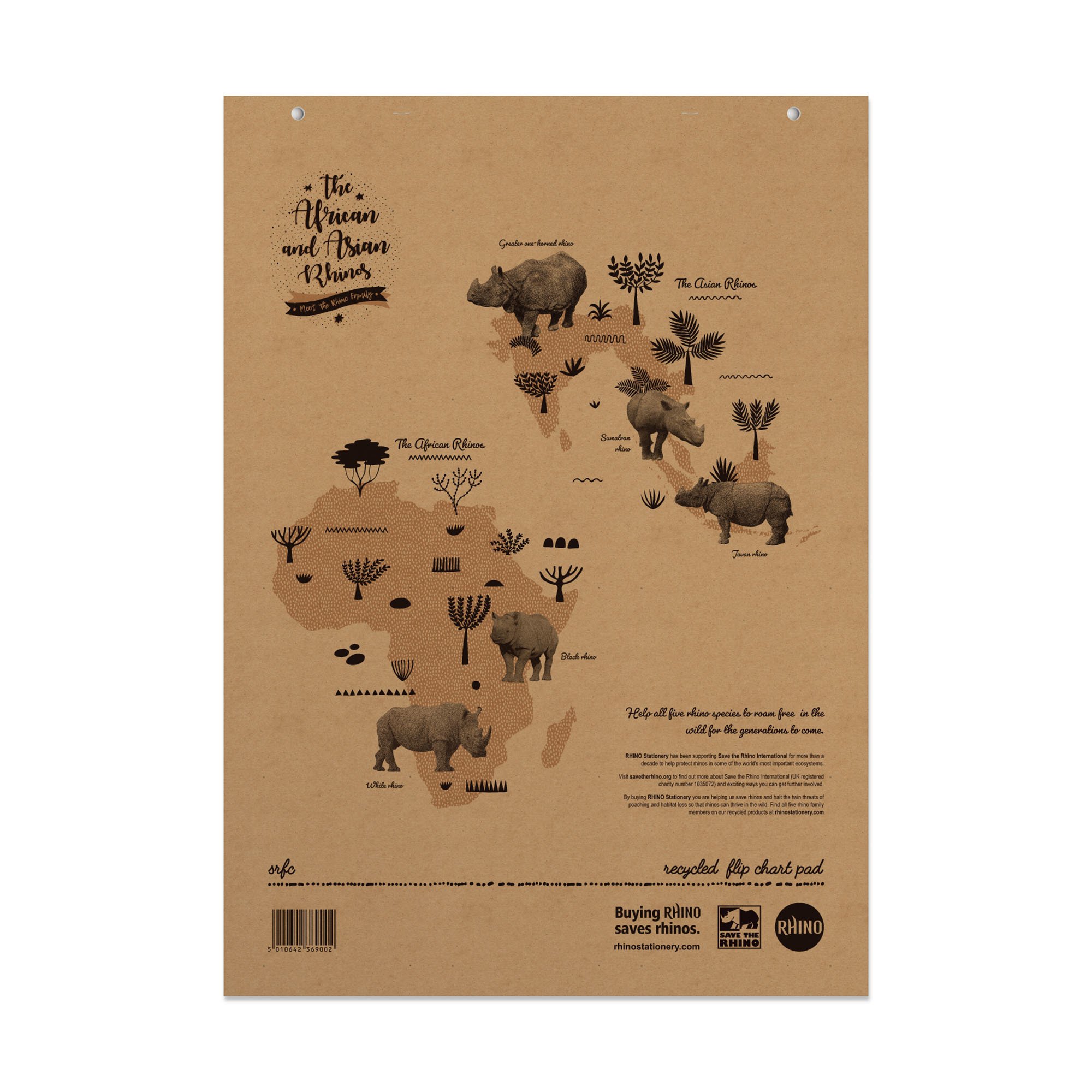RCYC FLIPCHART 20MM SQD/PLN A1 PK5