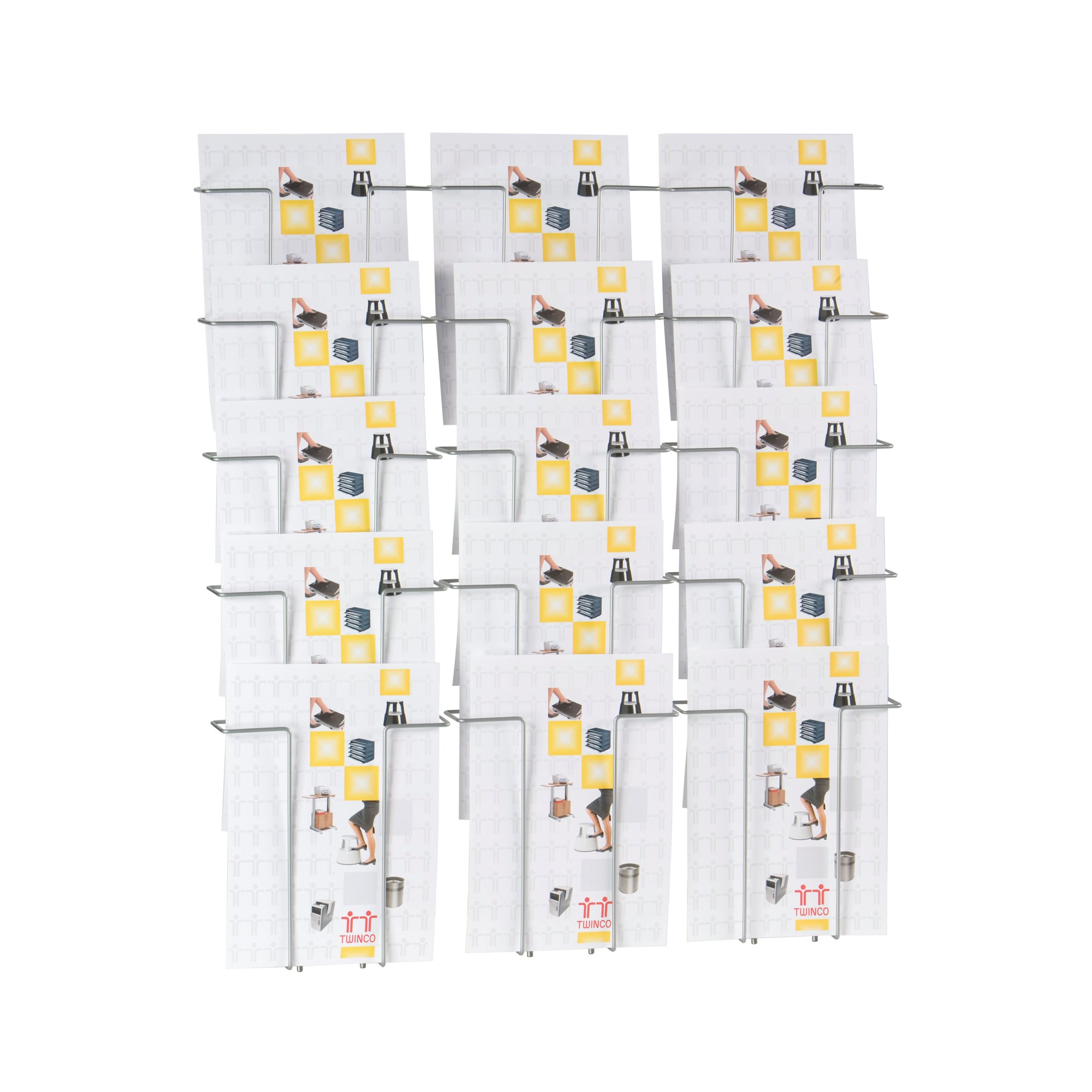 15 COMPARTMENT WIRE LIT HOLDER A4