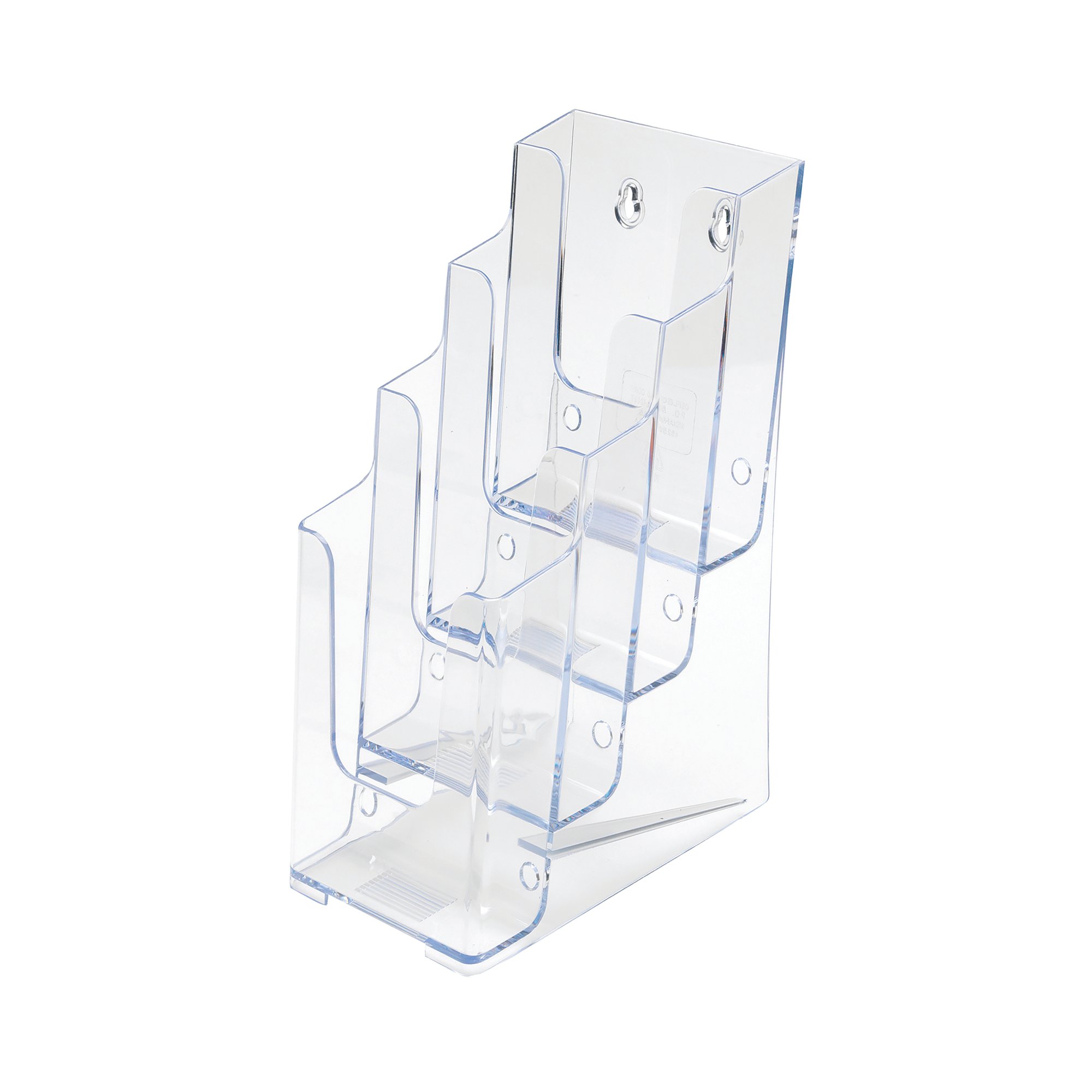 4 TIER LIT HOLDER 1/3 A4/DL PTRT