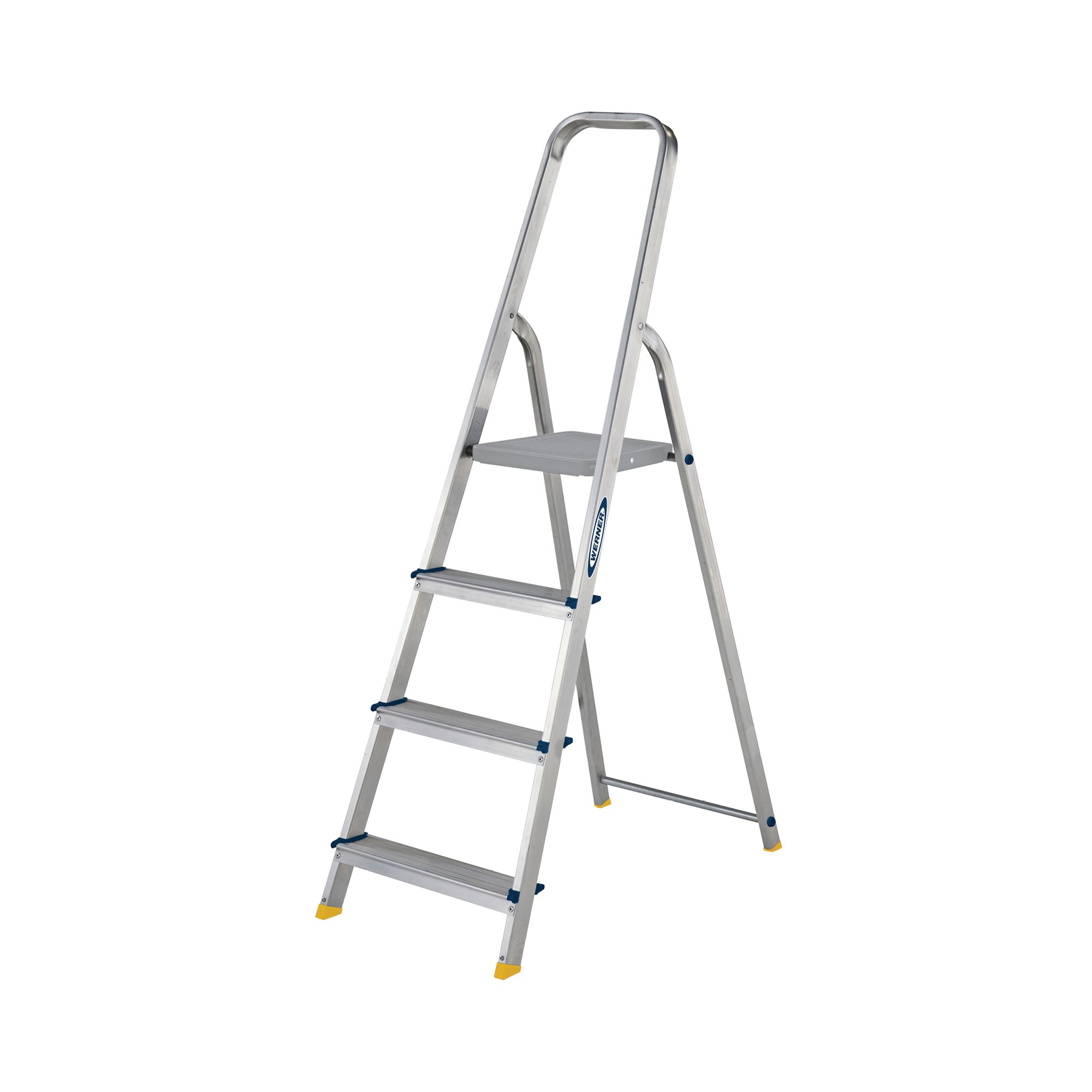 4 TREAD STEPLADDER + HIGH HANDRAIL