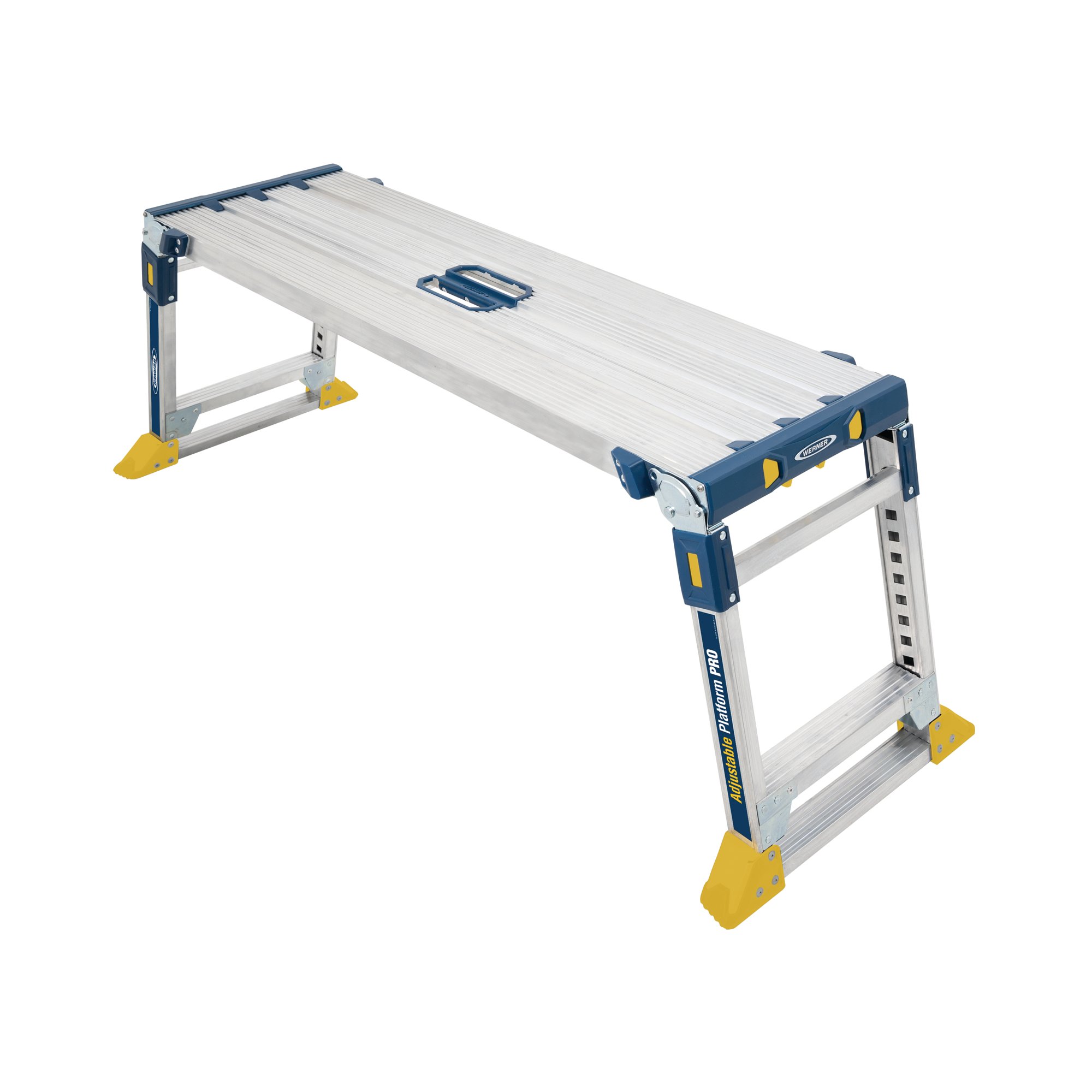ADJUSTABLE PRO WORK PLATFORM BLUE