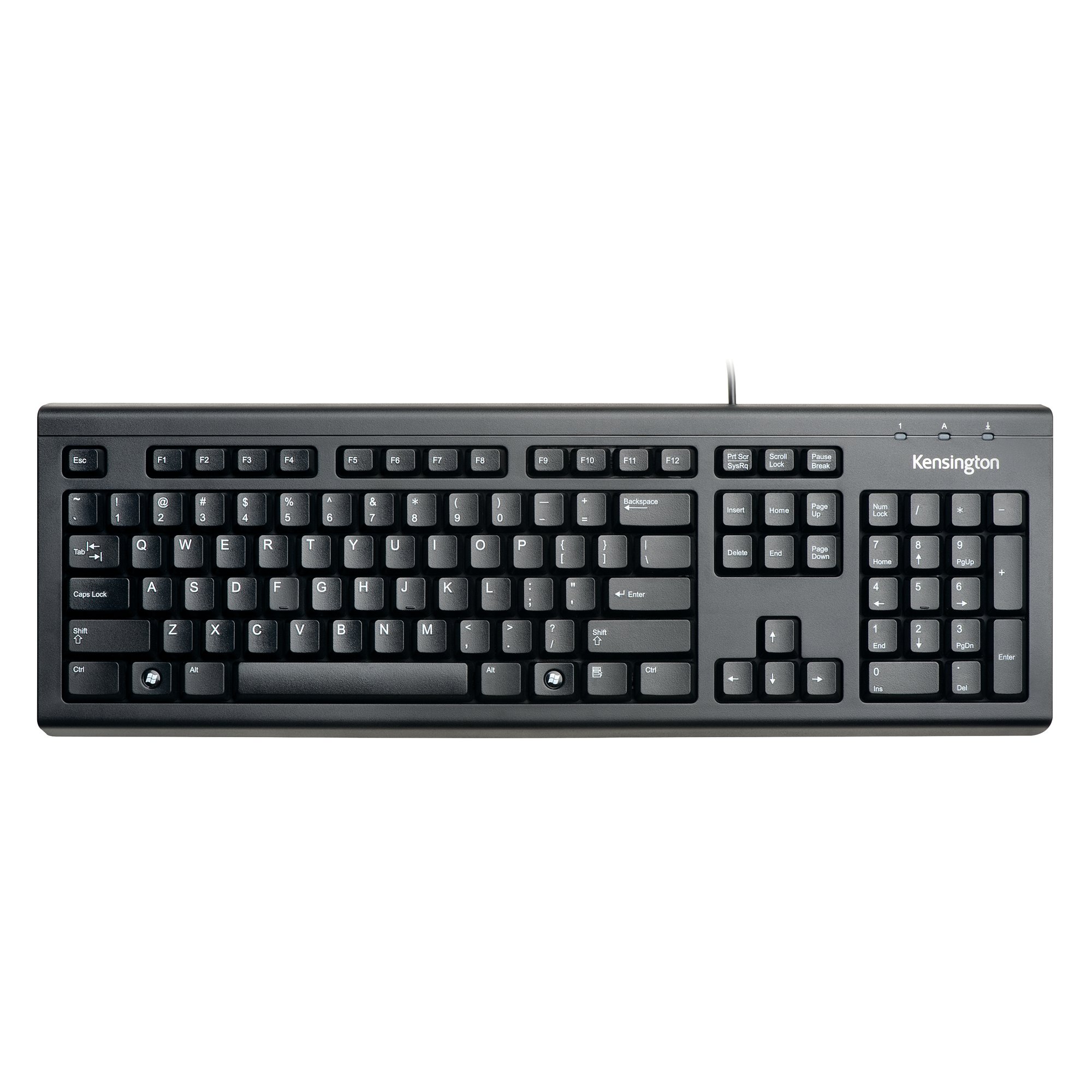 KENSINGTON BLACK WIRED USB KEYBOARD