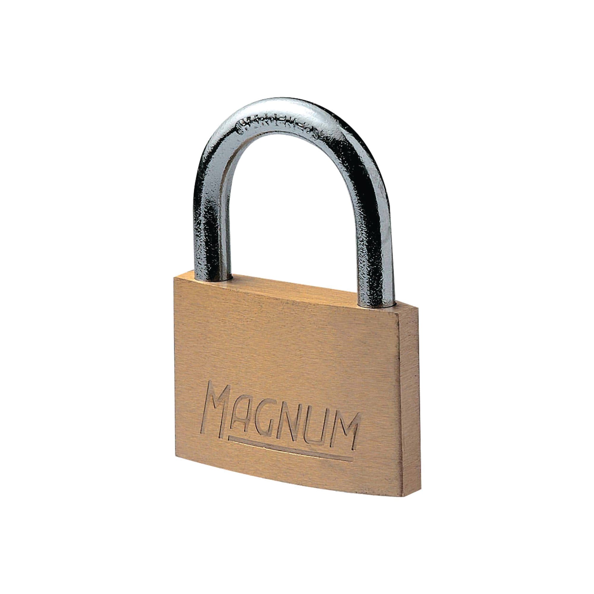 MAGNUM PADLOCK BRASS 30MM 40043