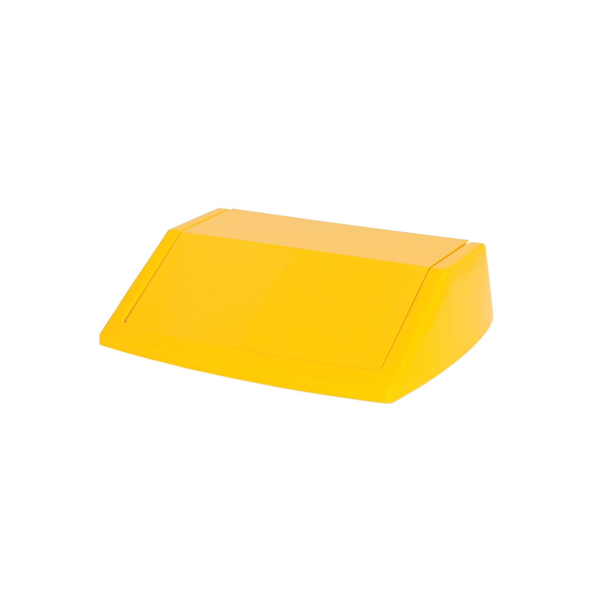ADDIS 60L FLIPTOP BIN LID YELLOW