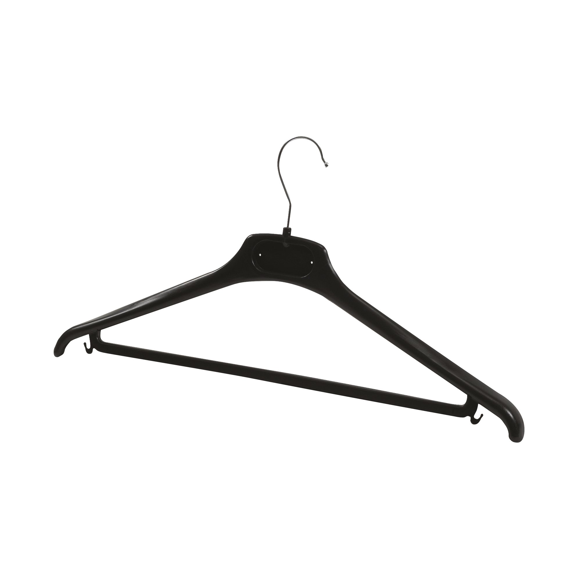 ALBA PLASTIC COAT HANGER BLACKPK20