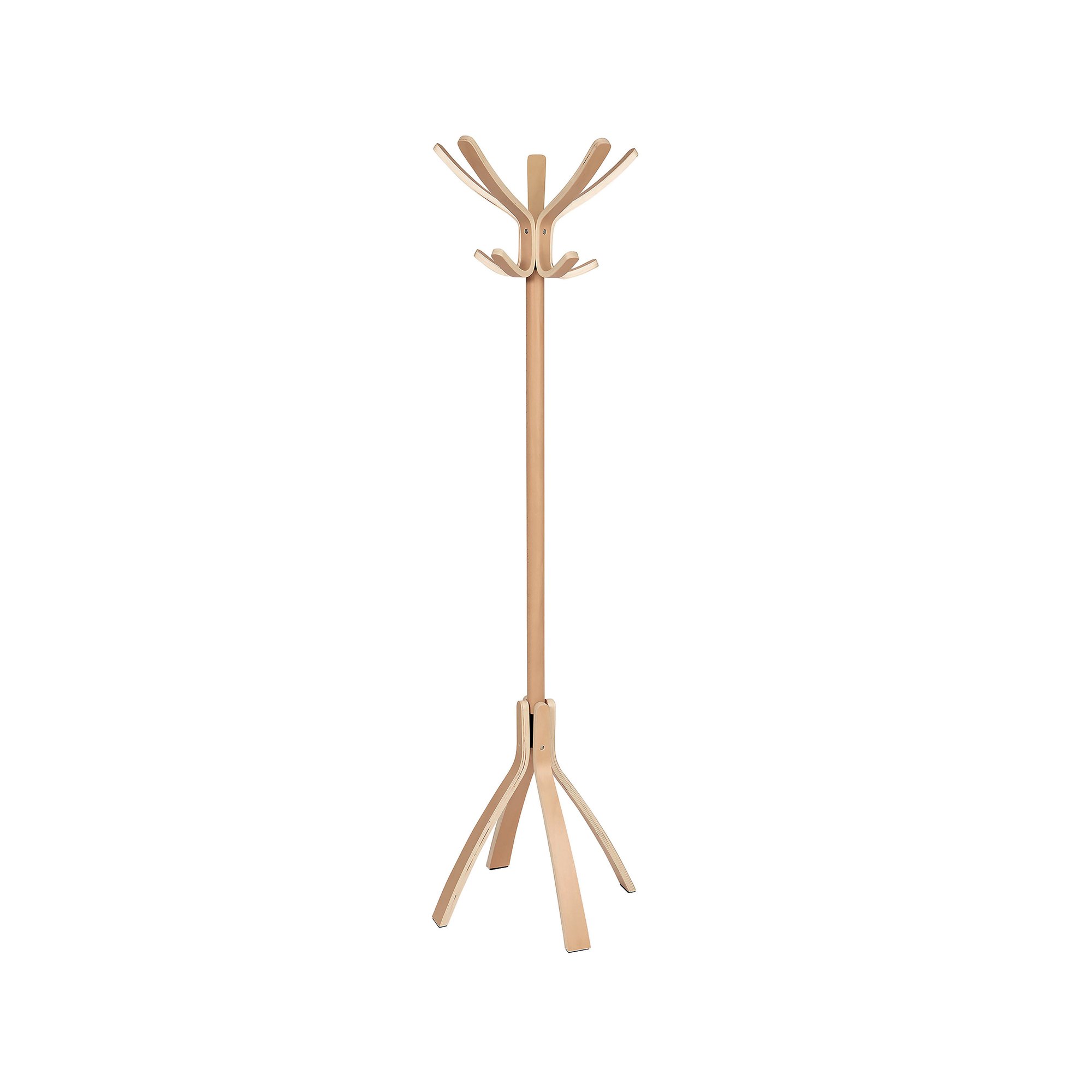ALBA COAT STAND CAFE LIGHT WOOD