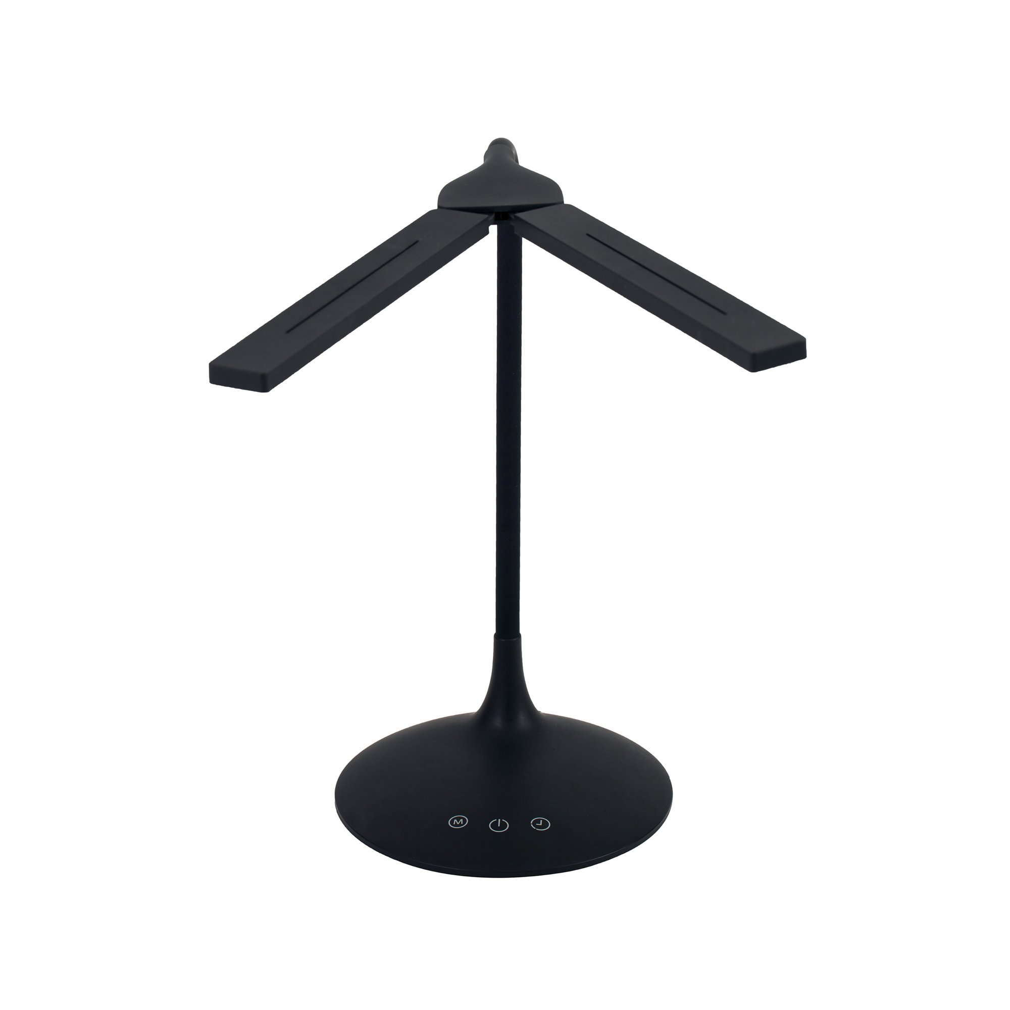 ALBA NOMAD TWO HEAD DESK LAMP BLACK