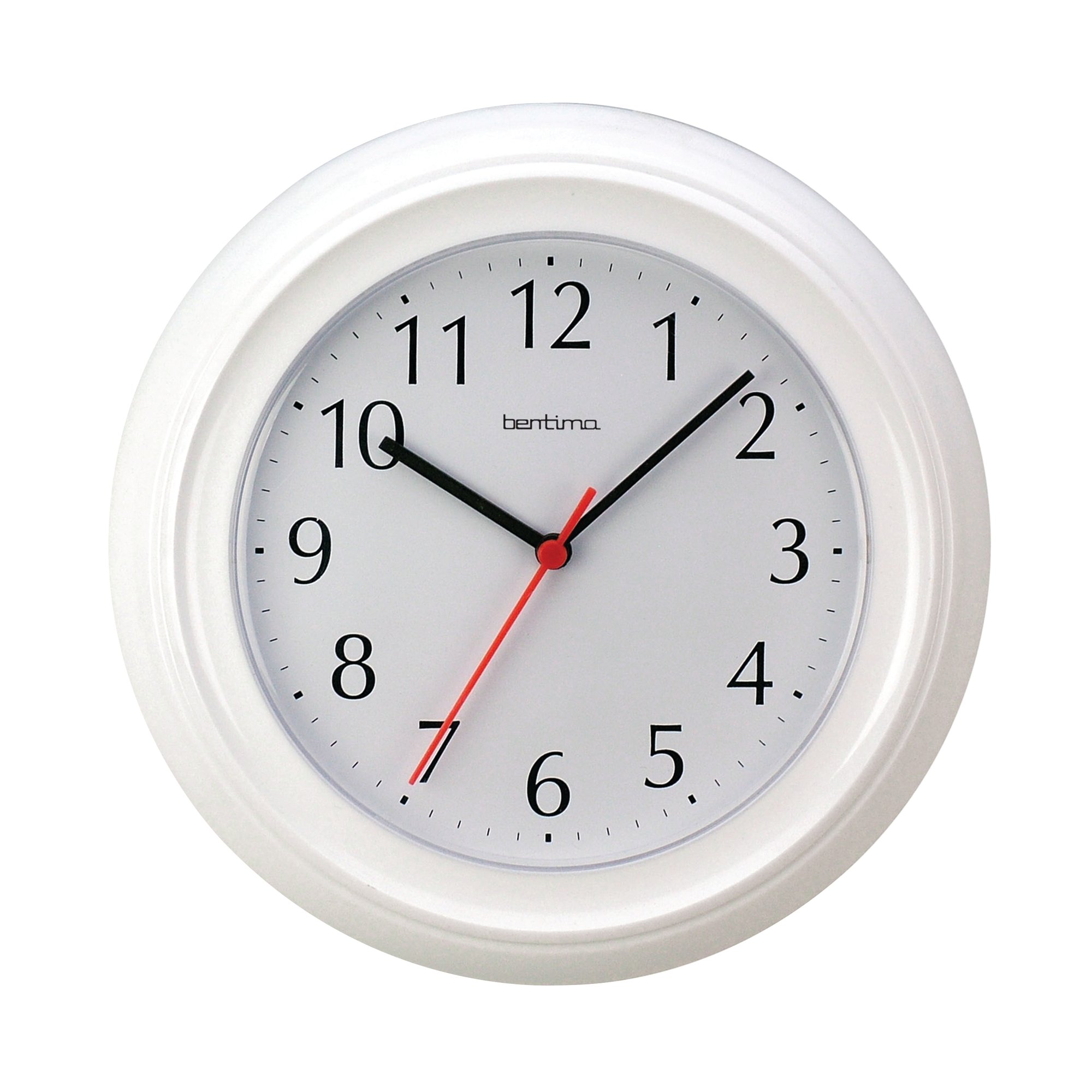 ACCTIM WYCOMBE WALL CLOCK WHT 21412