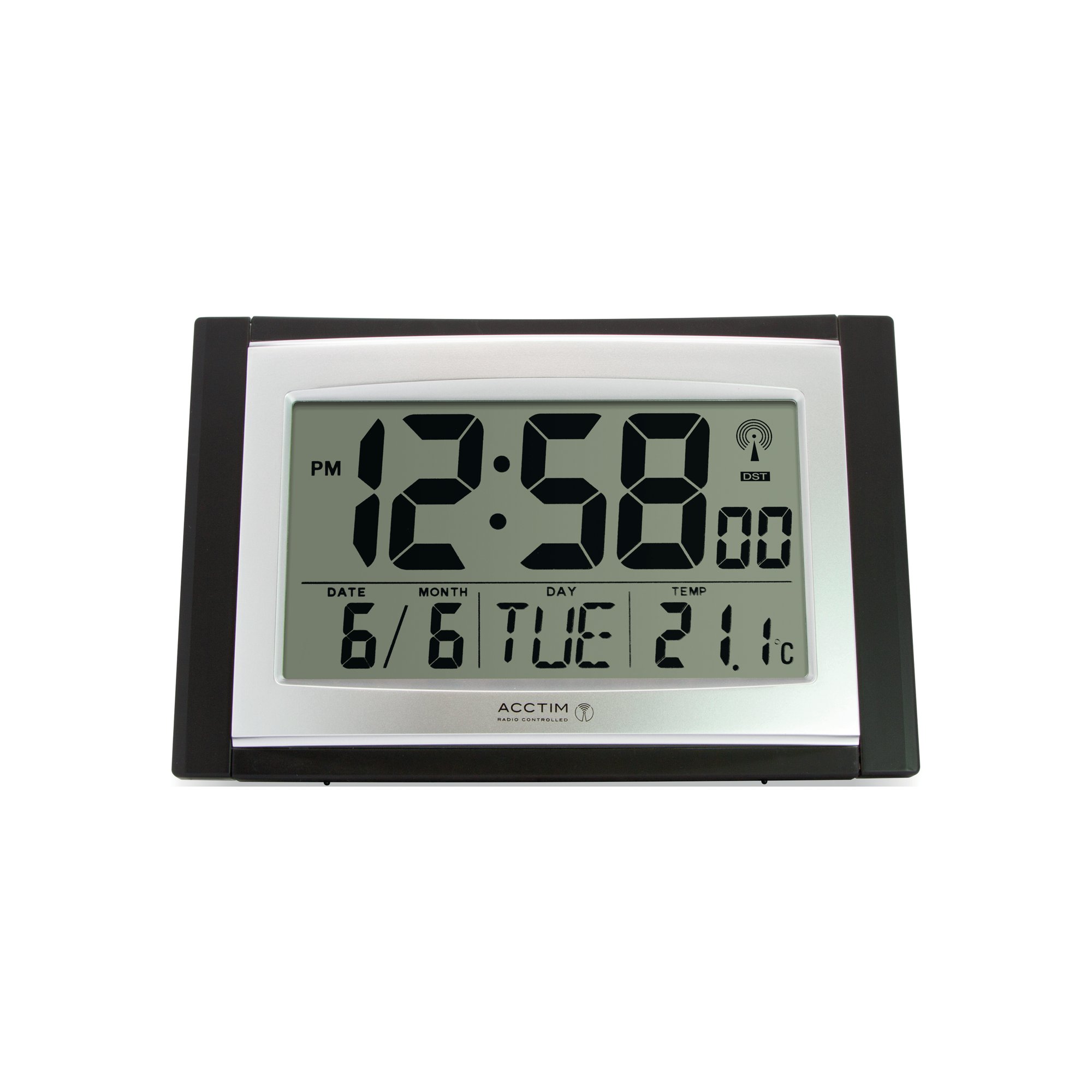 ACCTIM STRATUS RADIO CNTRL LED CLOCK