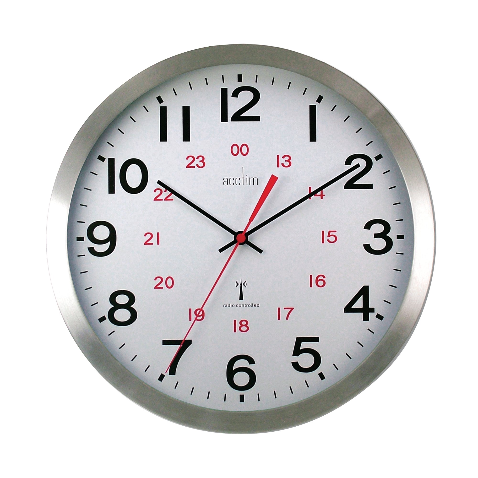 ACCTIM CENTURY RC ALU WALL CLOCK
