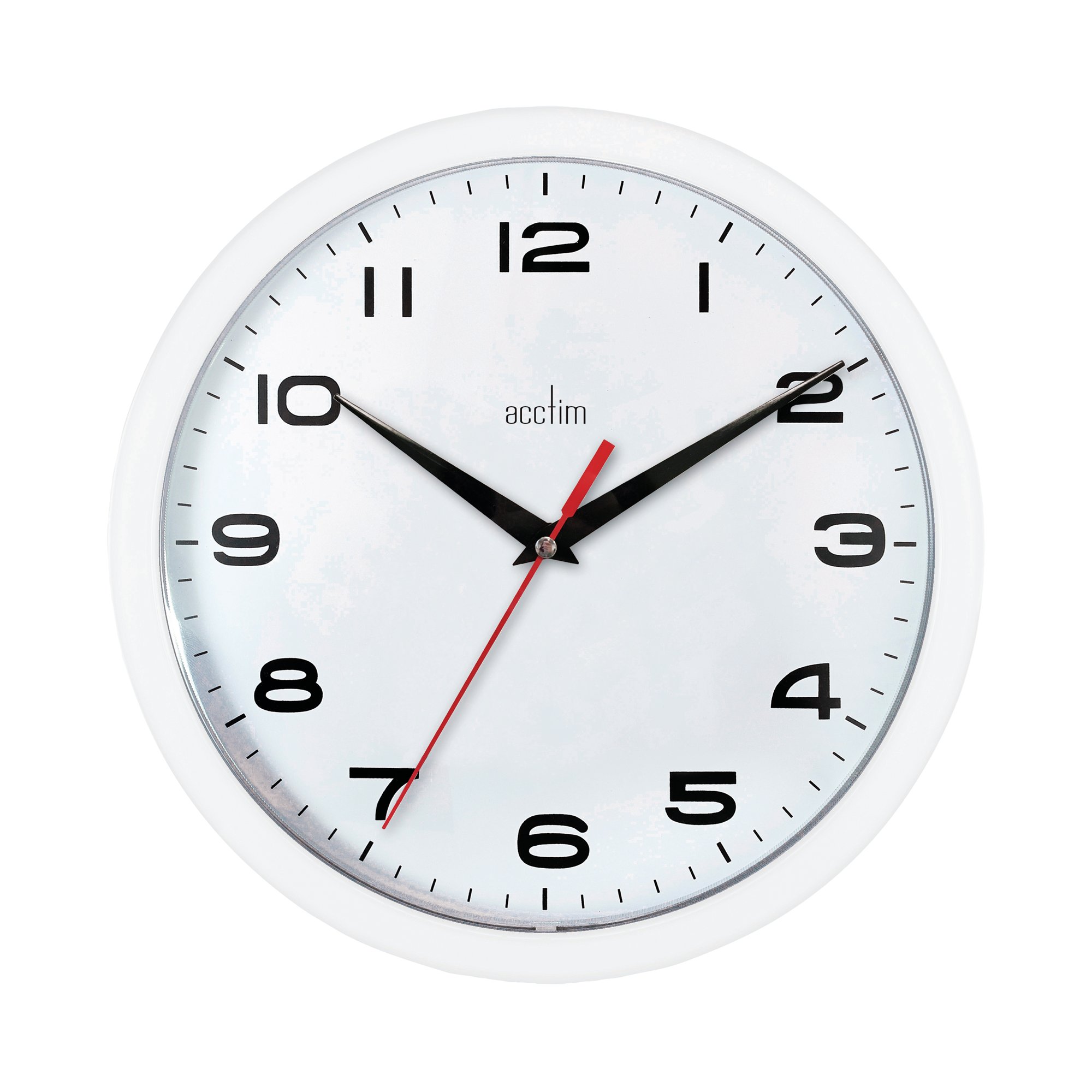 ACCTIM AYLESBURY WALL CLOCK WHT