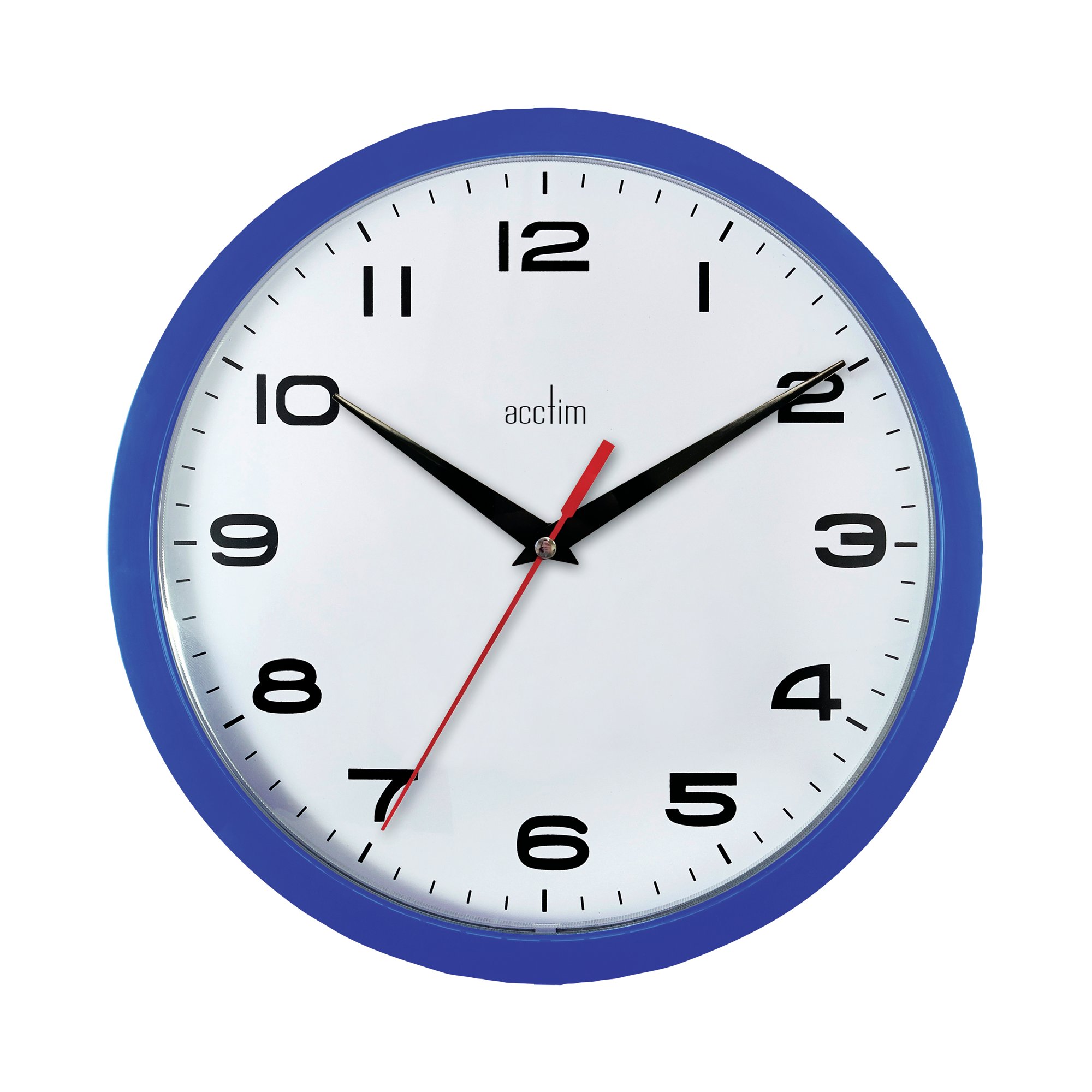 ACCTIM AYLESBURY WALL CLOCK BLUE