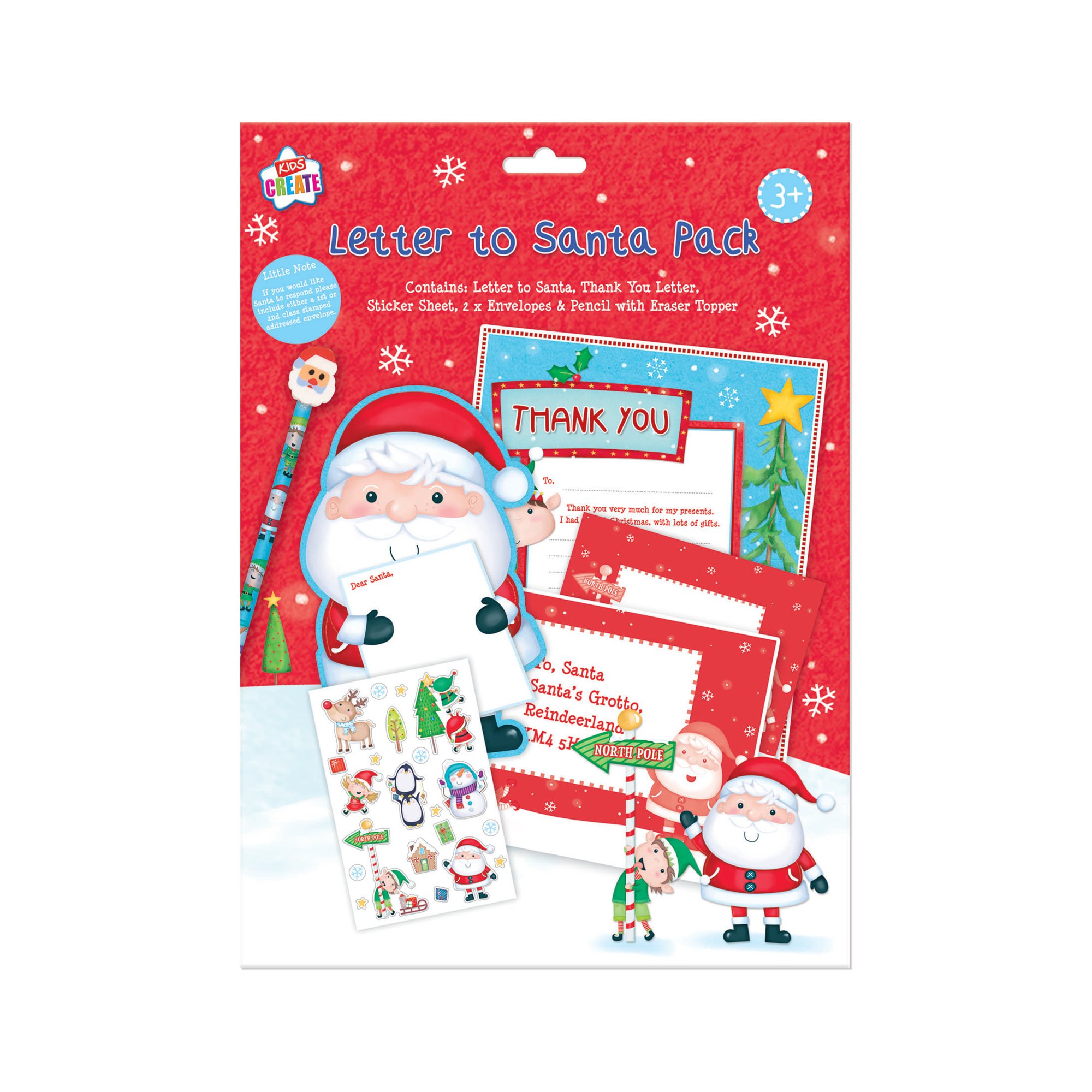 GIFTMAKER LETTER TO SANTA PACK PK24