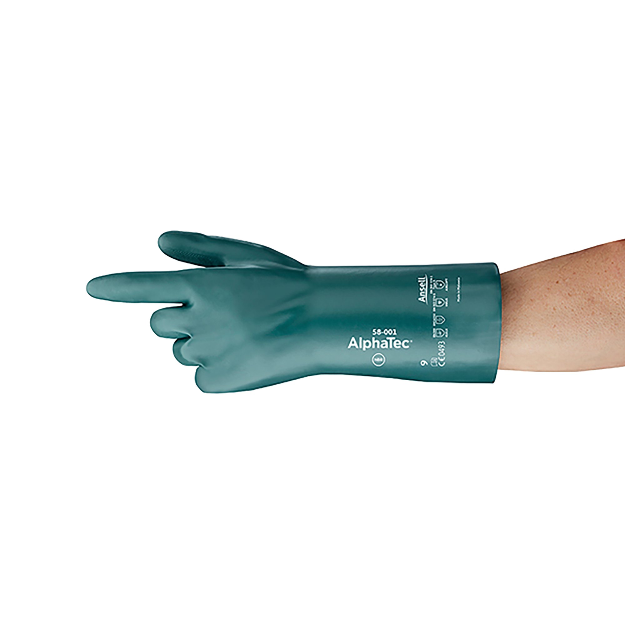 ALPHATEC GAUNTLET GLOVES GRN XL PK12