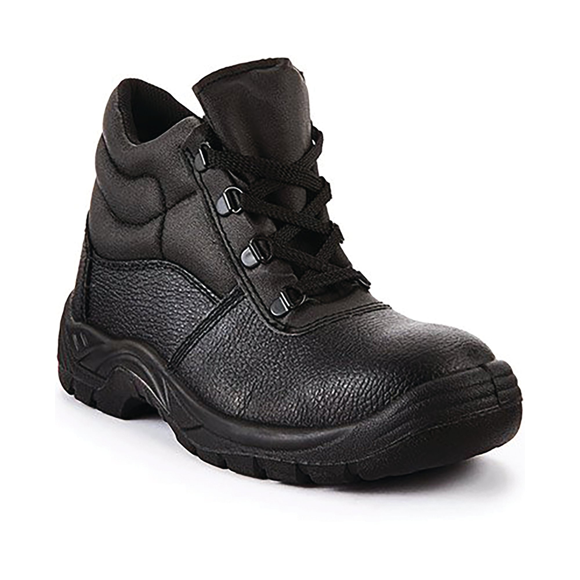 BLACK S1P SAFETY BOOTS 4