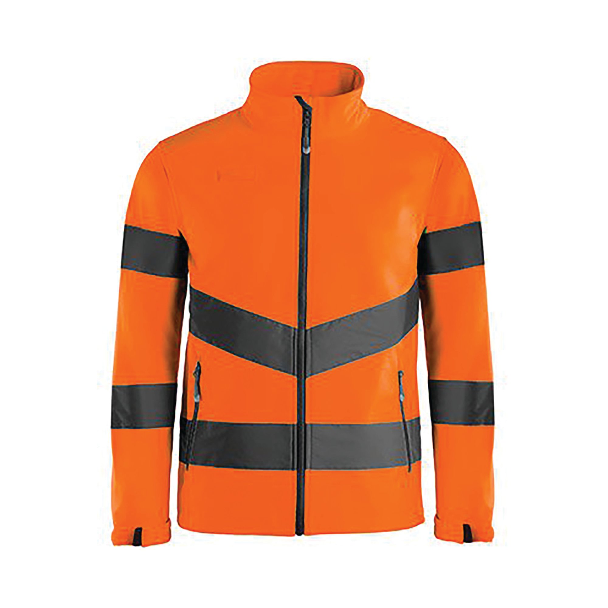 ORG HI-VIS SOFTSHELL JKT 2XL