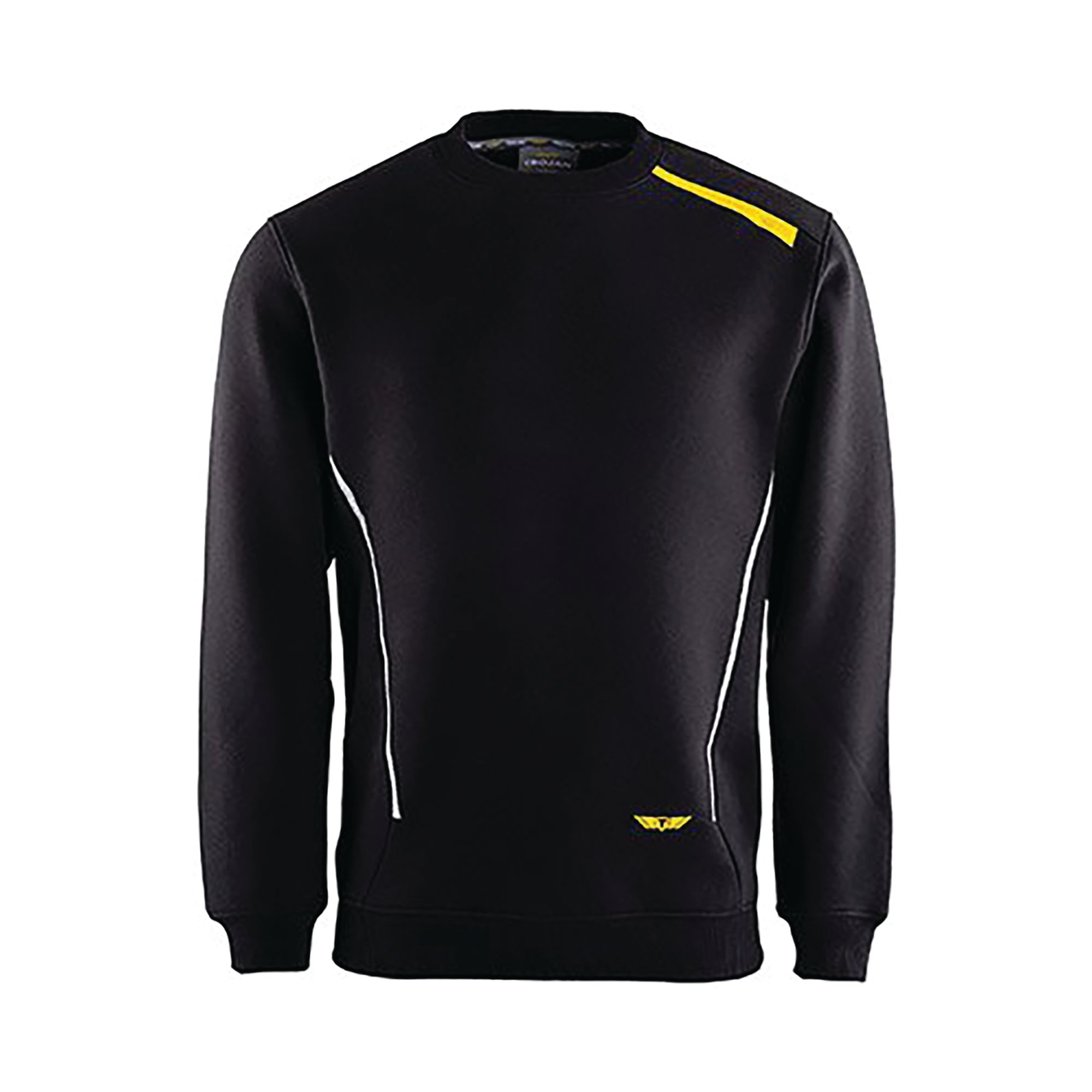 MENS BLACK SWEATSHIRT 2XL