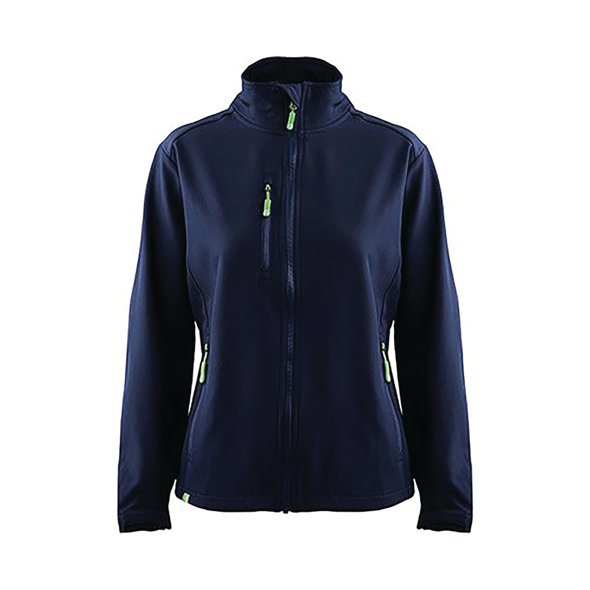 WOMENS NAVY SOFTSHELL JACKET 12