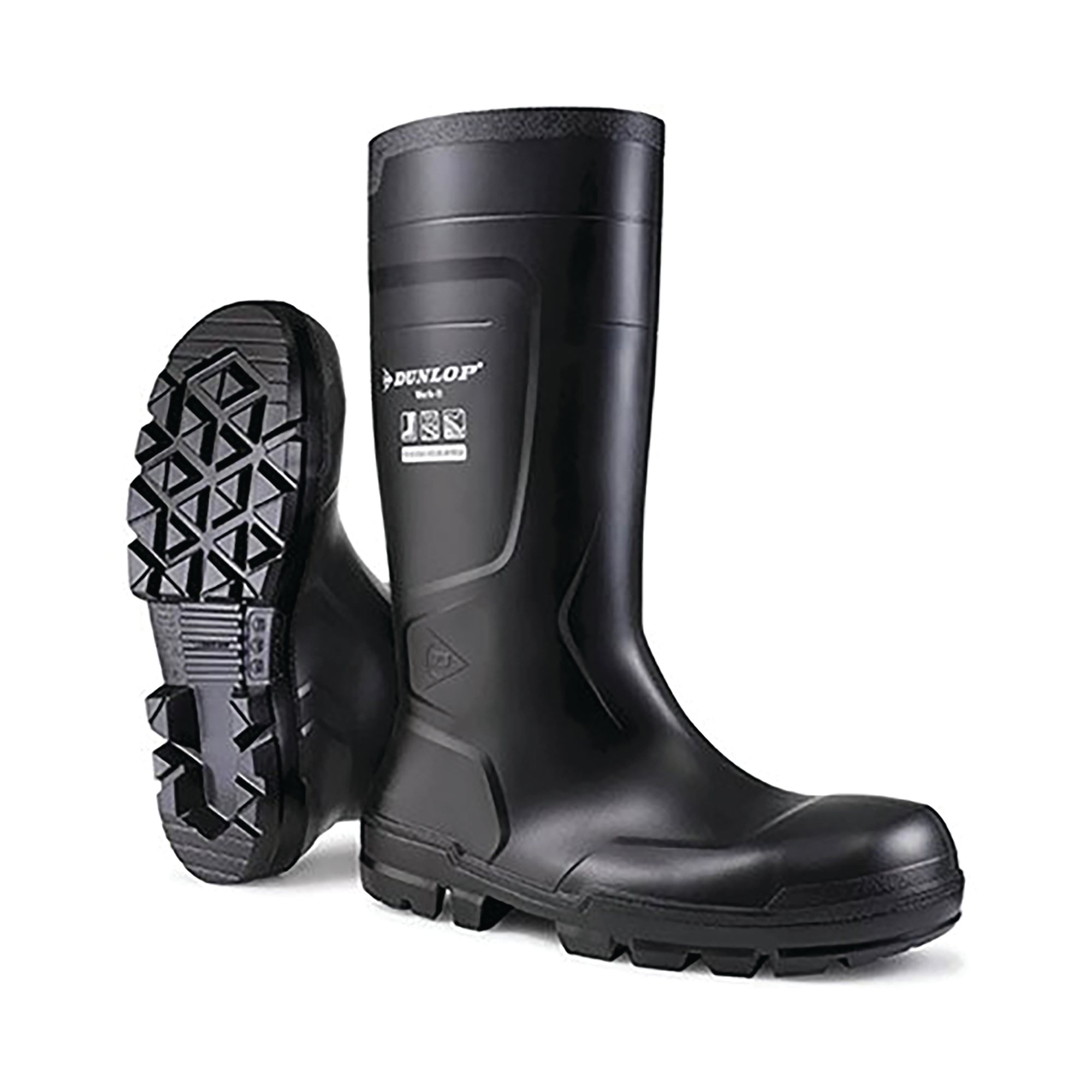 WORK-IT BLACK S5 WELLINGTON BOOTS 4