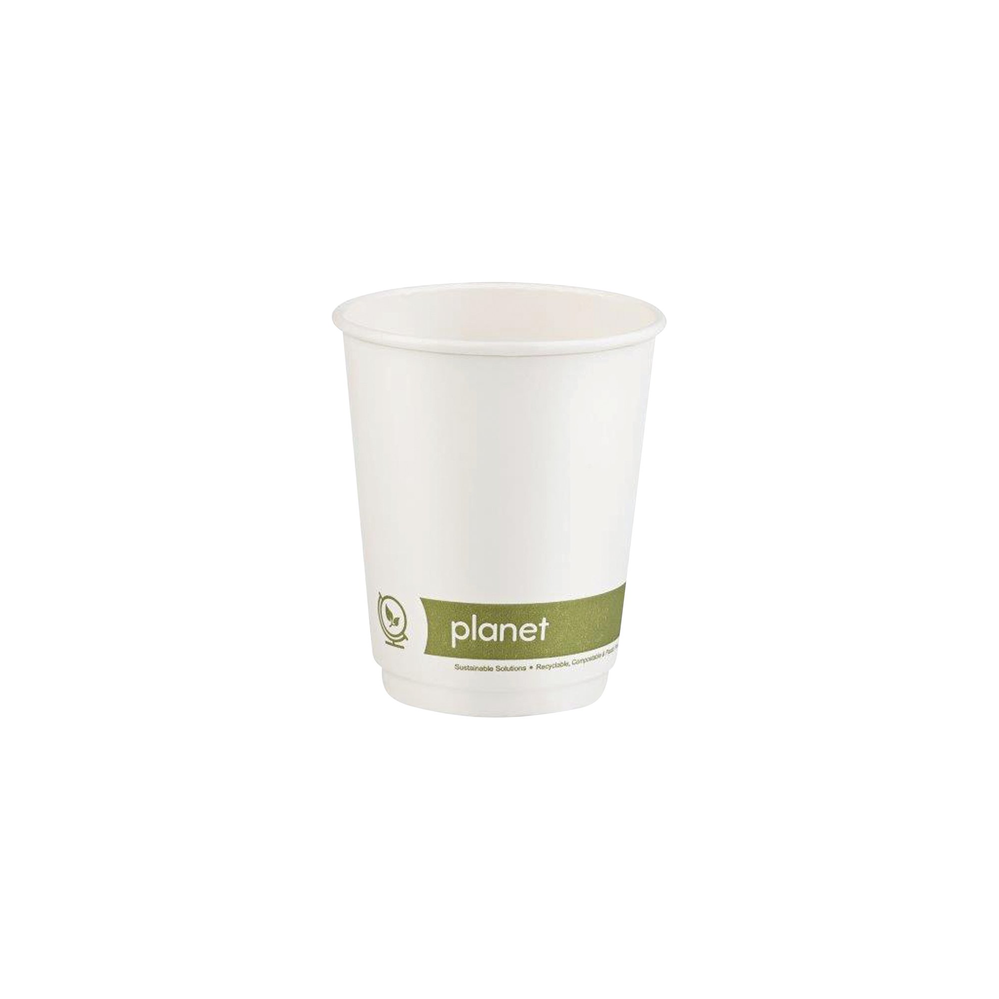 PLANET 8OZ DB WALL NO-PLSTC CUPS P25