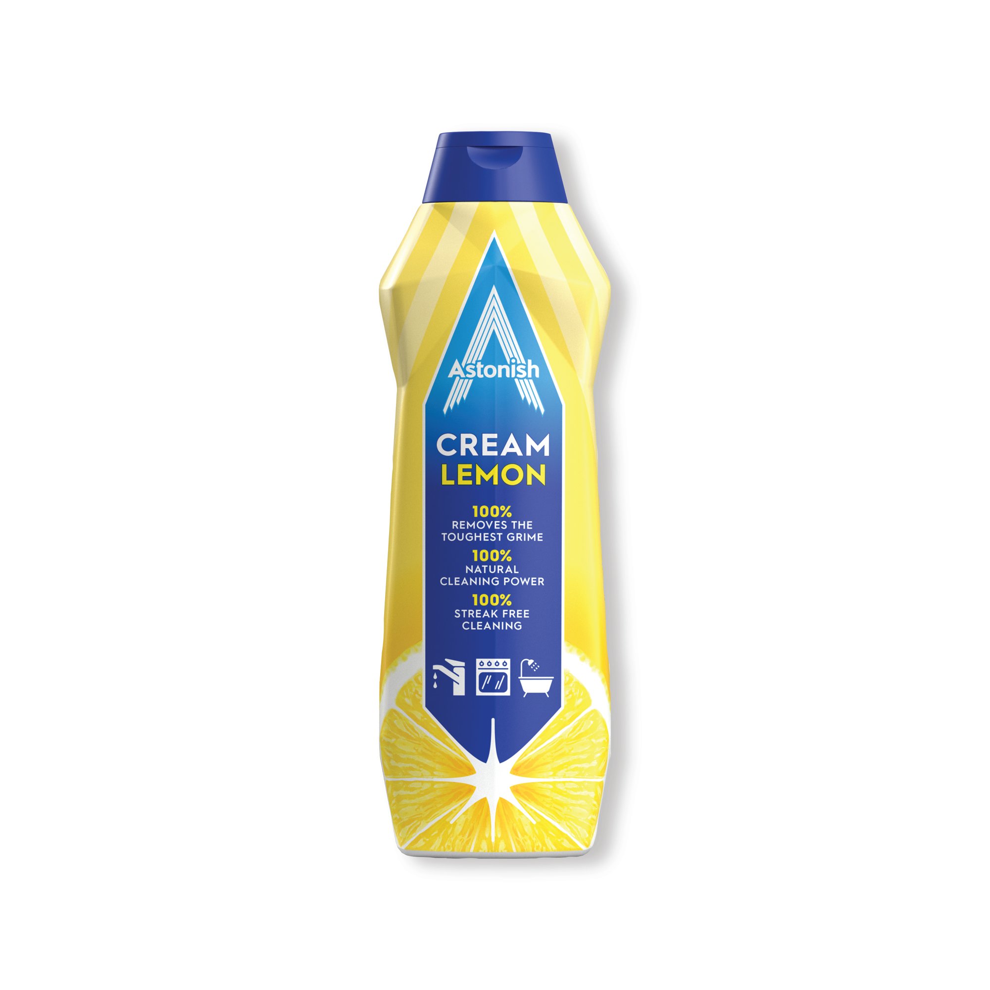 ASTONISH CREAM CLNR LEMON 500ML PK12