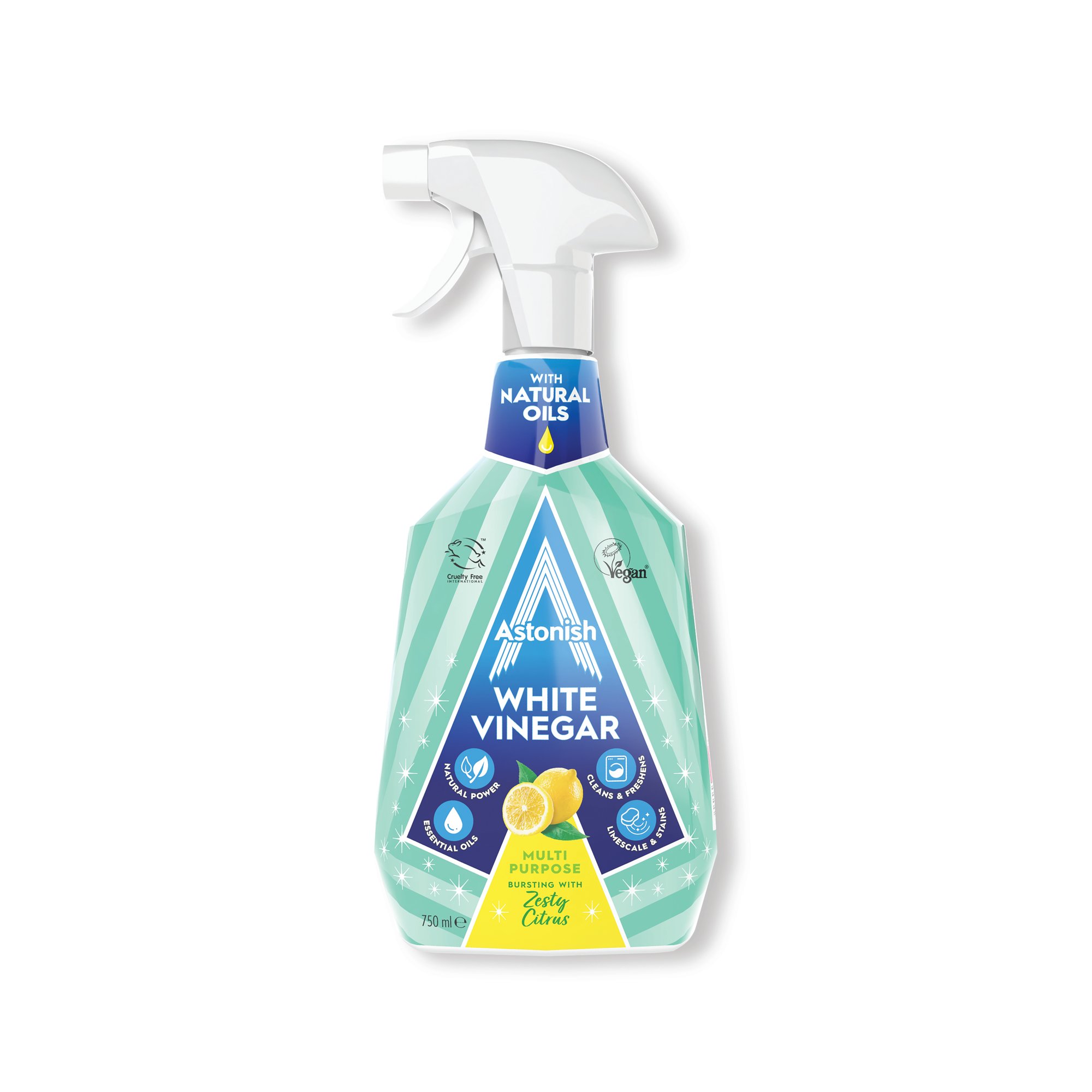 ASTONISH WHT VINEG CITRUS 750ML PK12