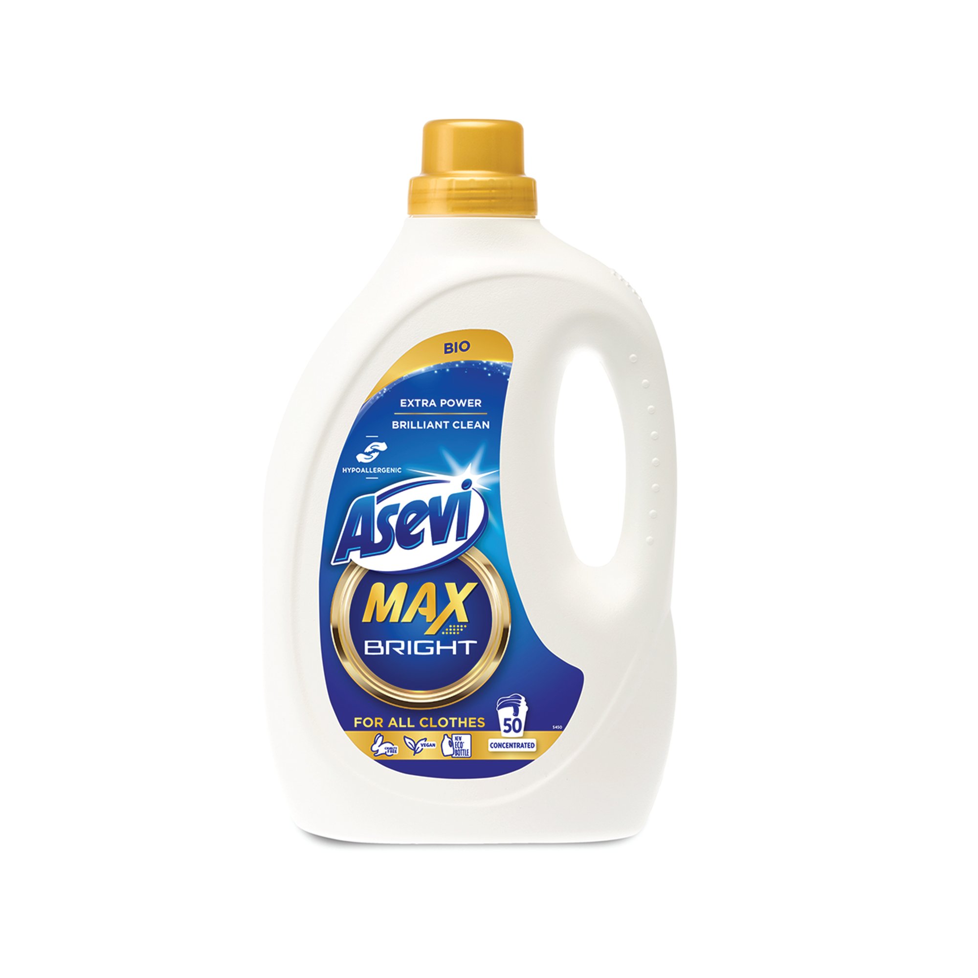 ASEVI MAX DETERG BRIGHT 50W 2.5L
