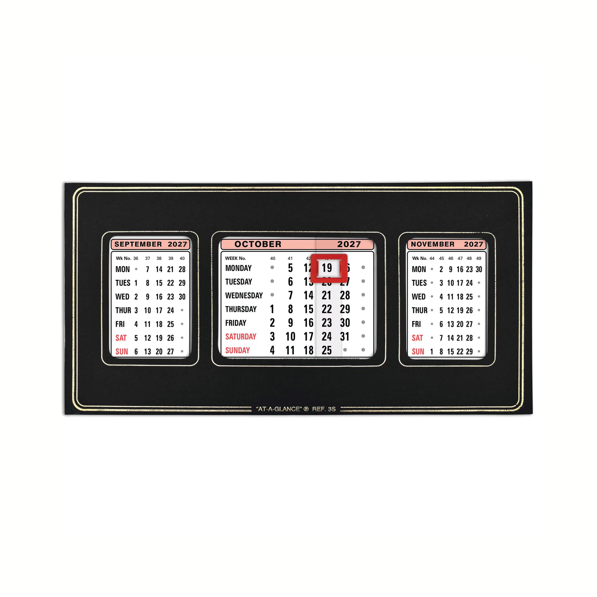 AT-A-GLANCE REFILLABLE CALENDAR 2027