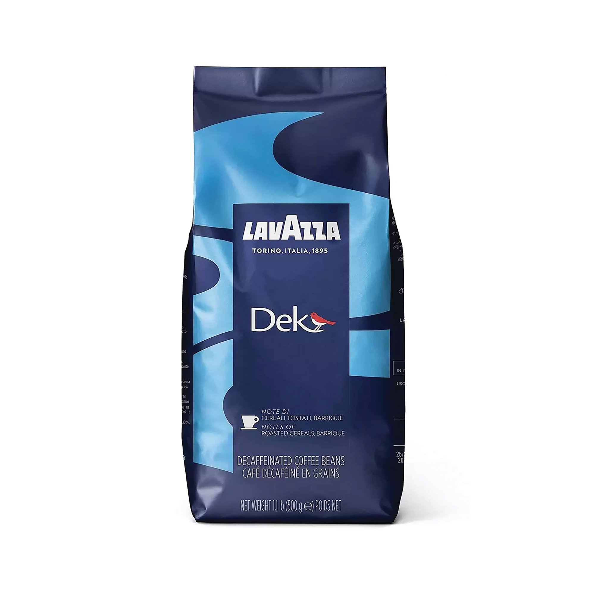LAVAZZA DEK DECAFFEINATED BEANS 500G