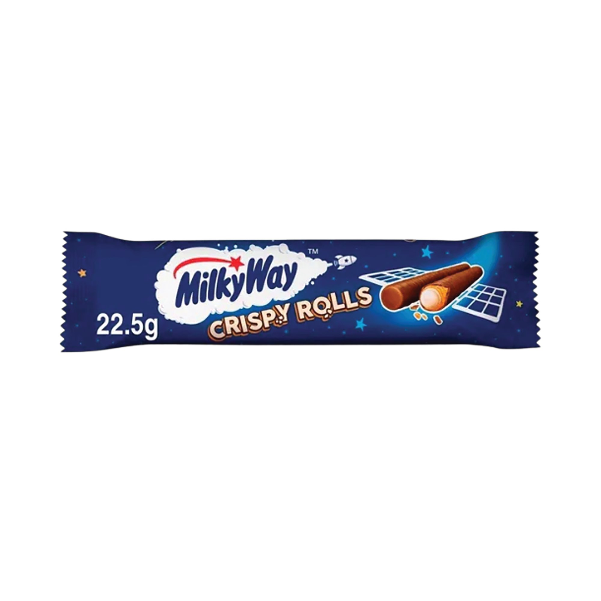 MILKY WAY MILK CHOC CRISPY ROLL PK24
