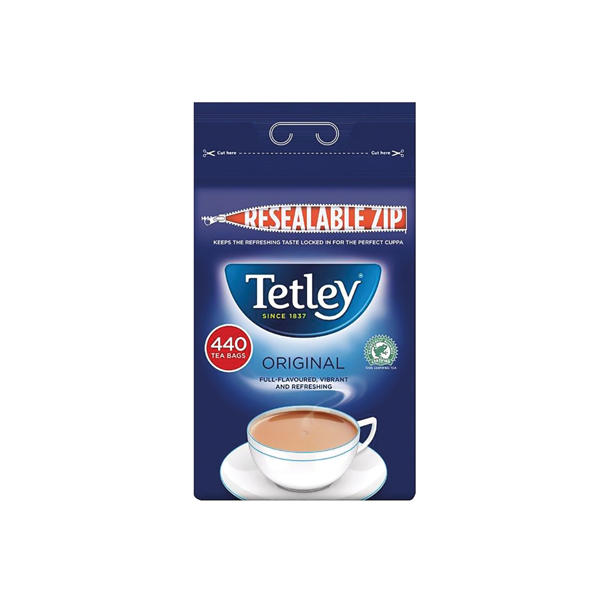 TETLEY ONE CUP TEA BAGS PK440