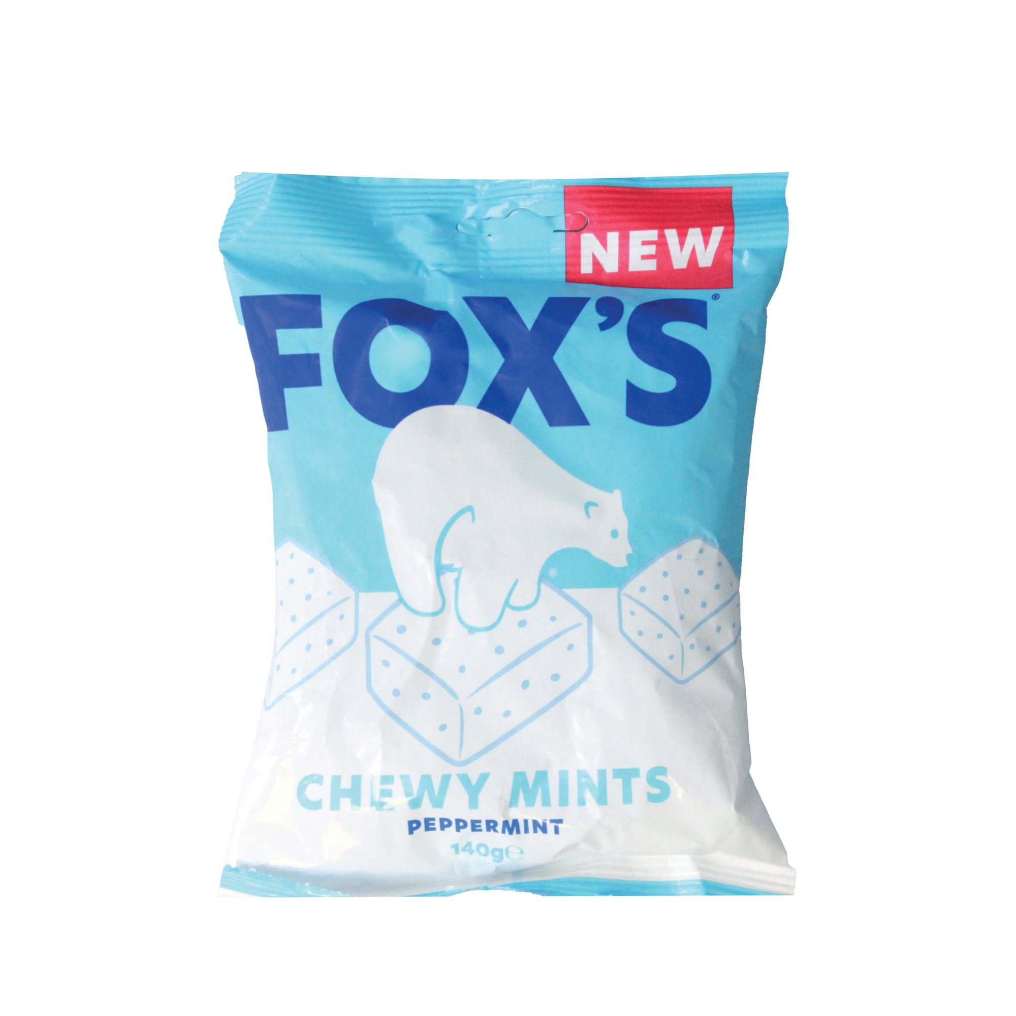 FOXS CHEWY MINTS BAG 140G PK13