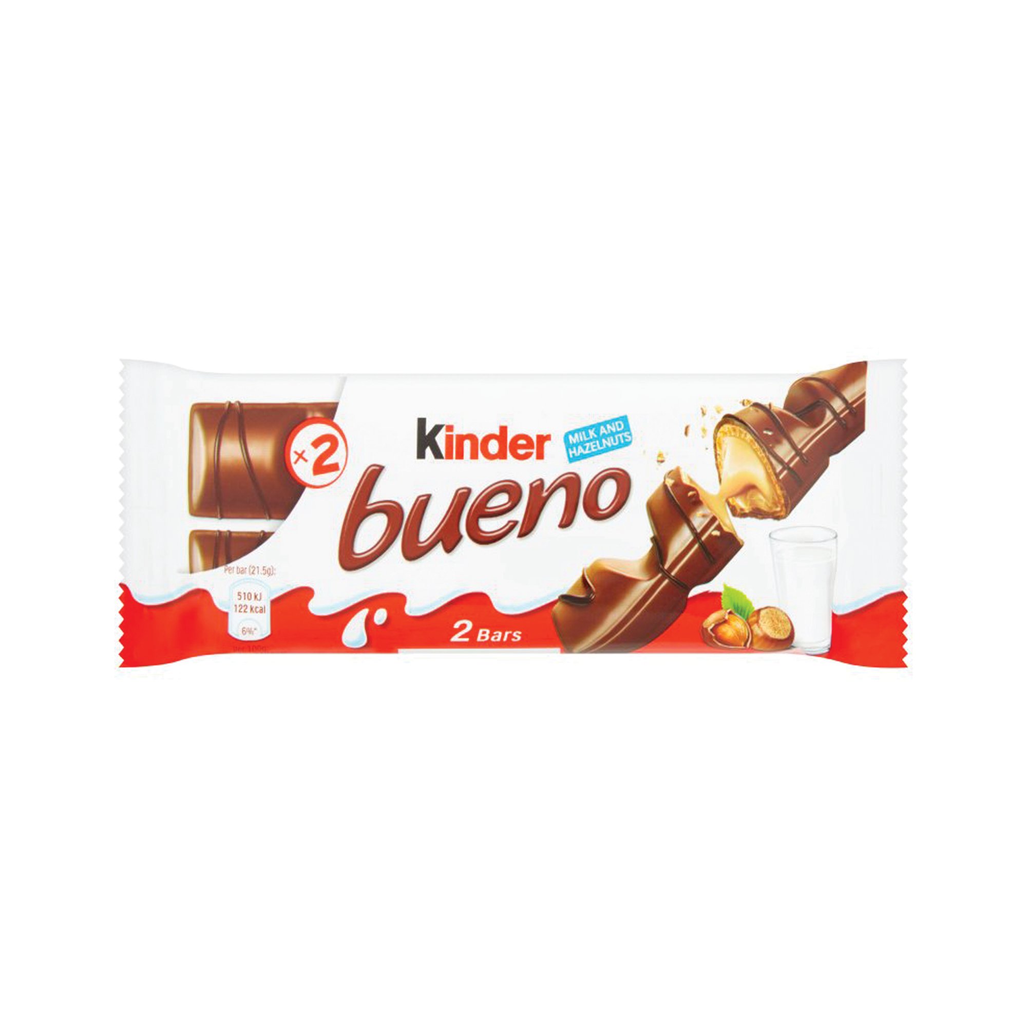 KINDER BUENO DUO MILK CHOC BAR PK30