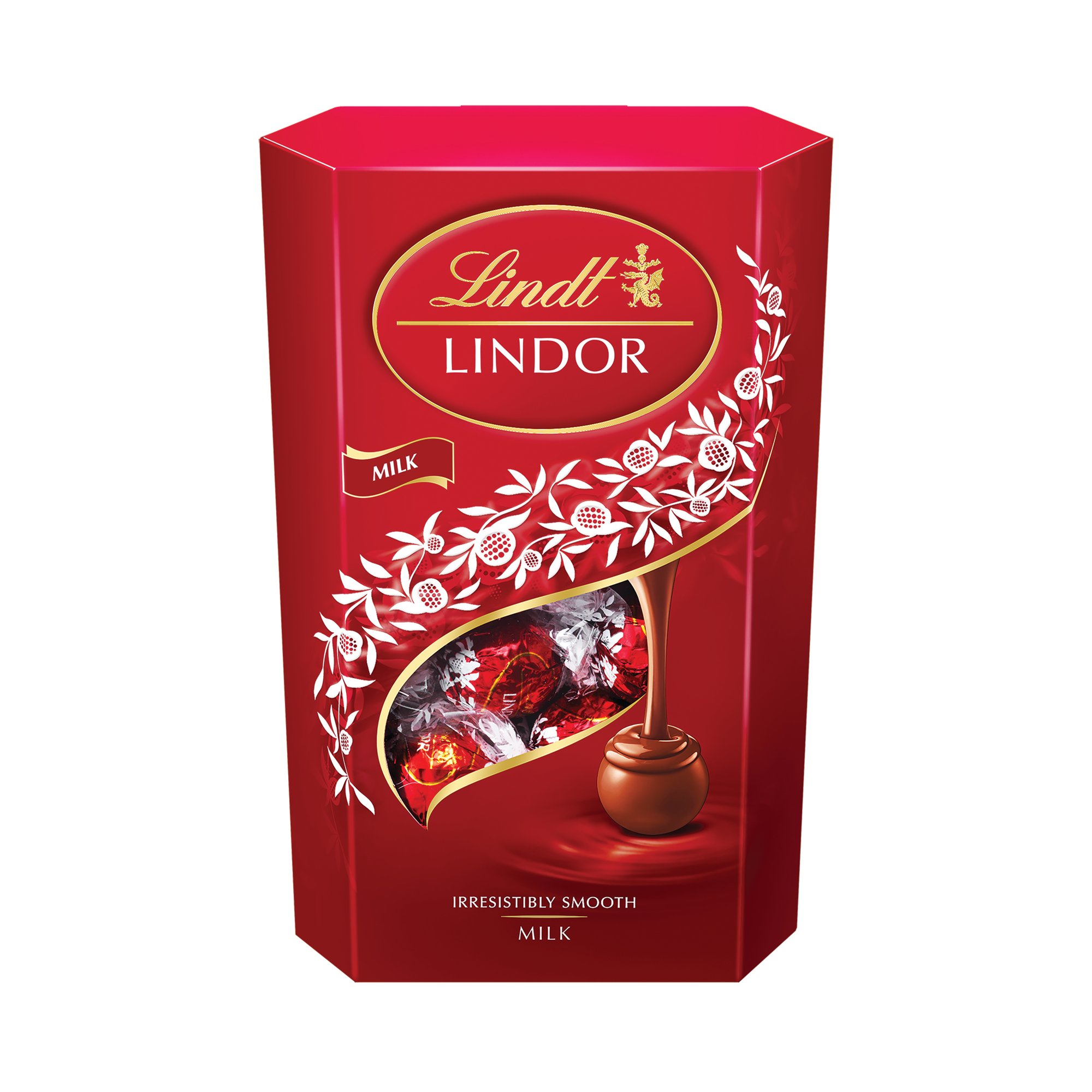 LINDT LINDOR MILK CORNET 337G