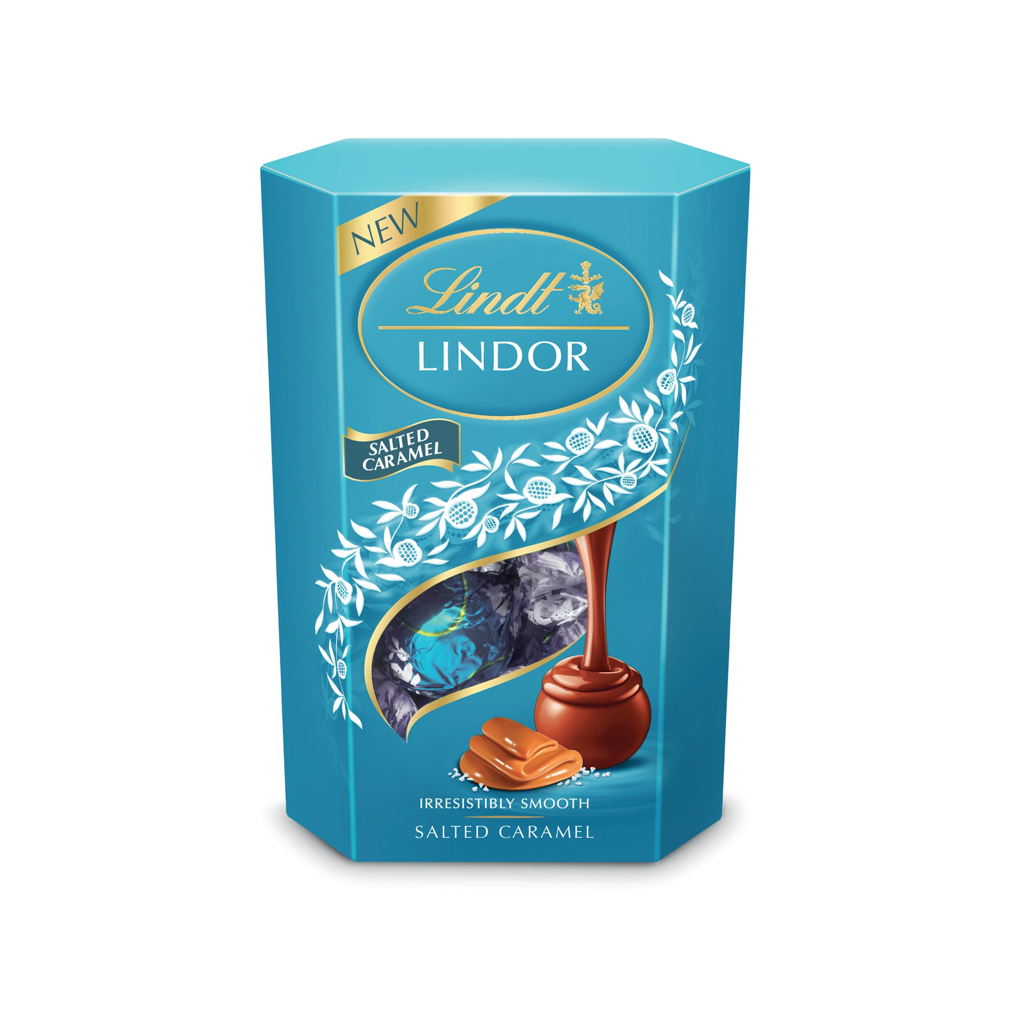 LINDOR CORNET SALTED CARML CHOC 200G