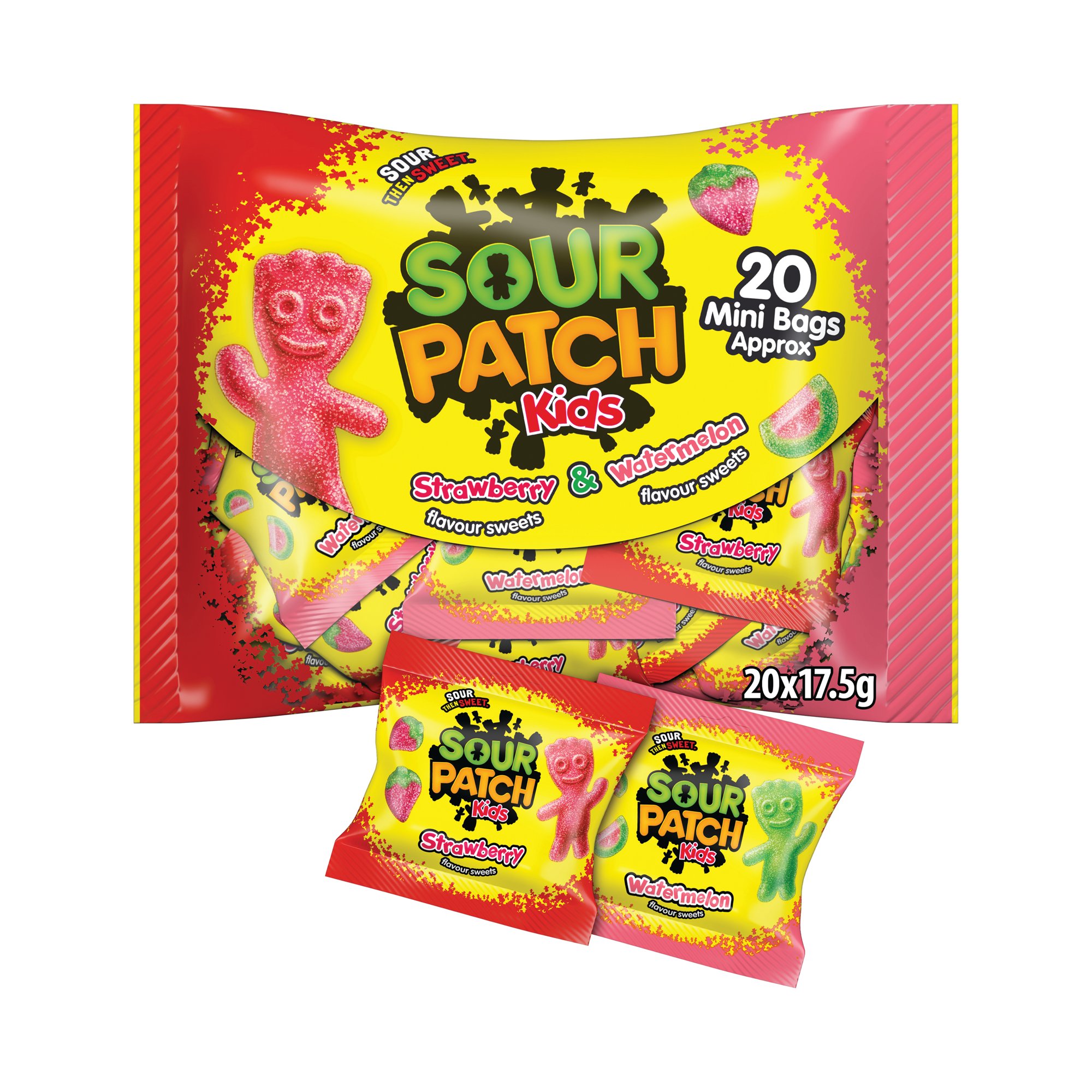 SOUR PATCH TREATSIZE STB/WMELON PK20