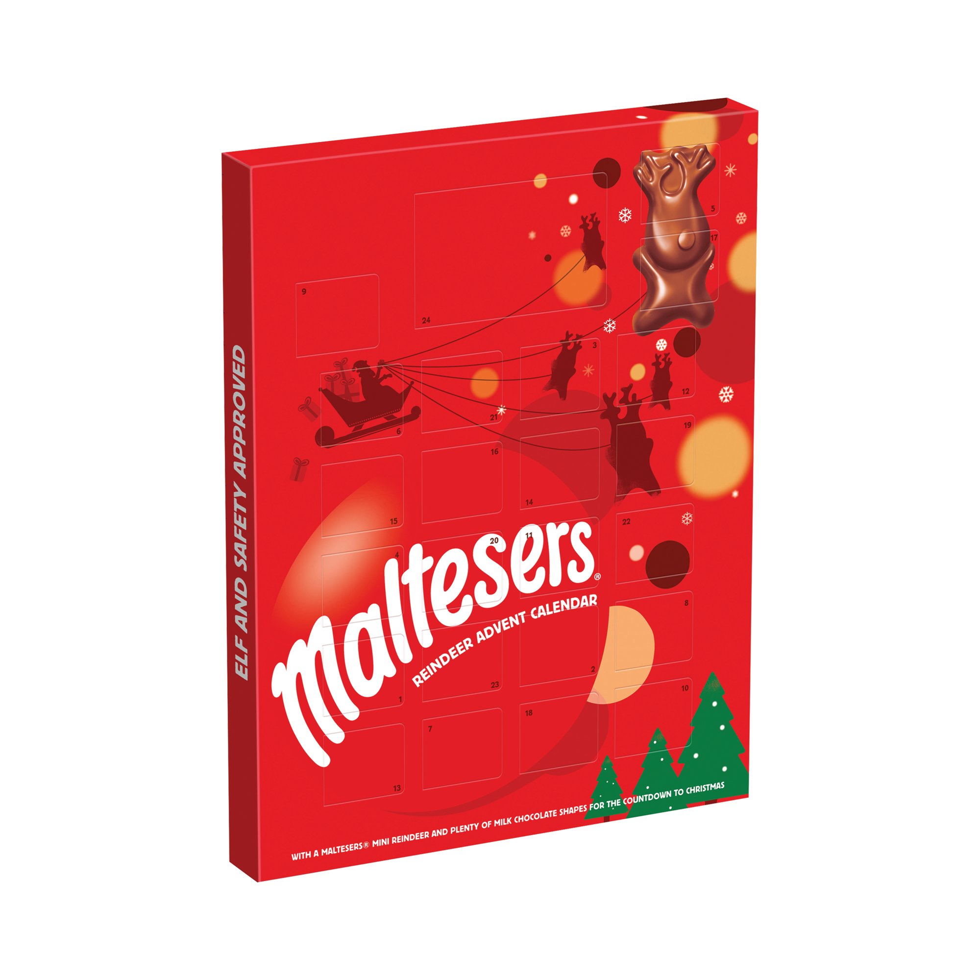 MALTESERS MILK CHOC ADVENT CLDR 108G