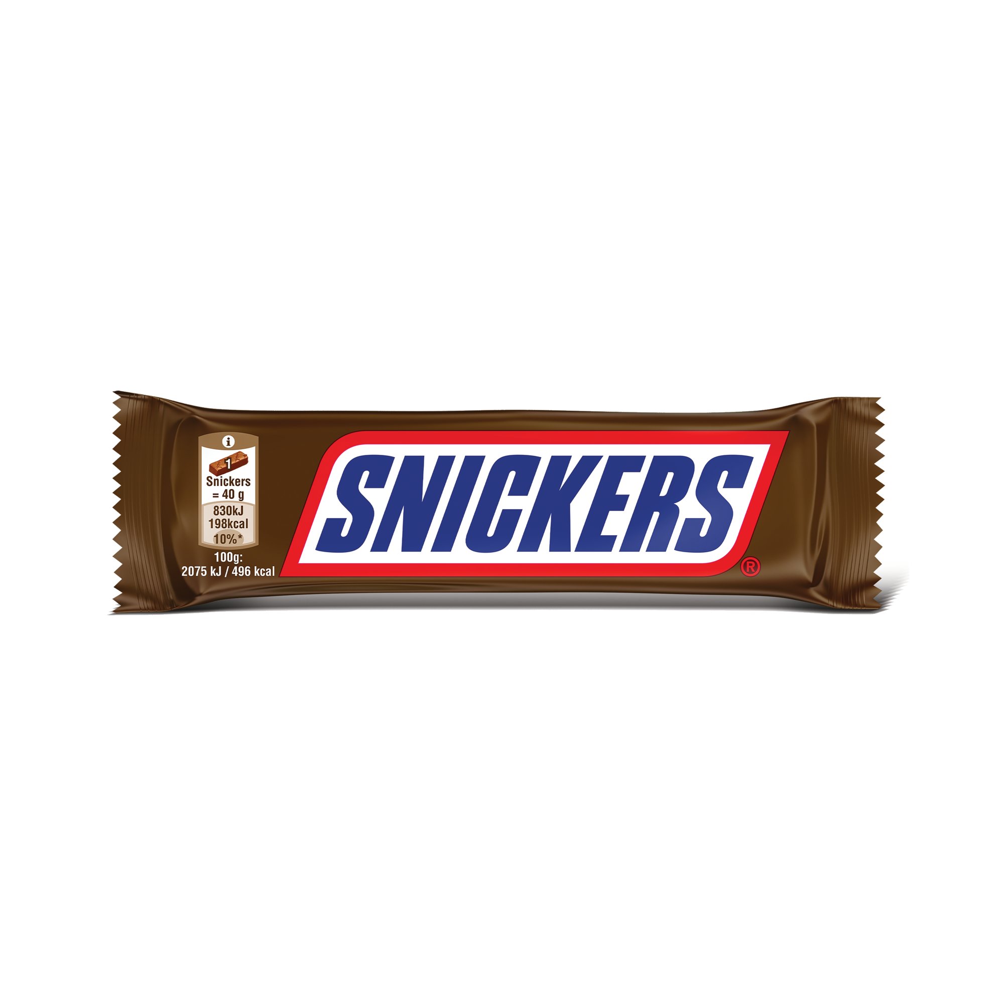 MARS SNICKERS CHOCOLATE BAR 40G PK24