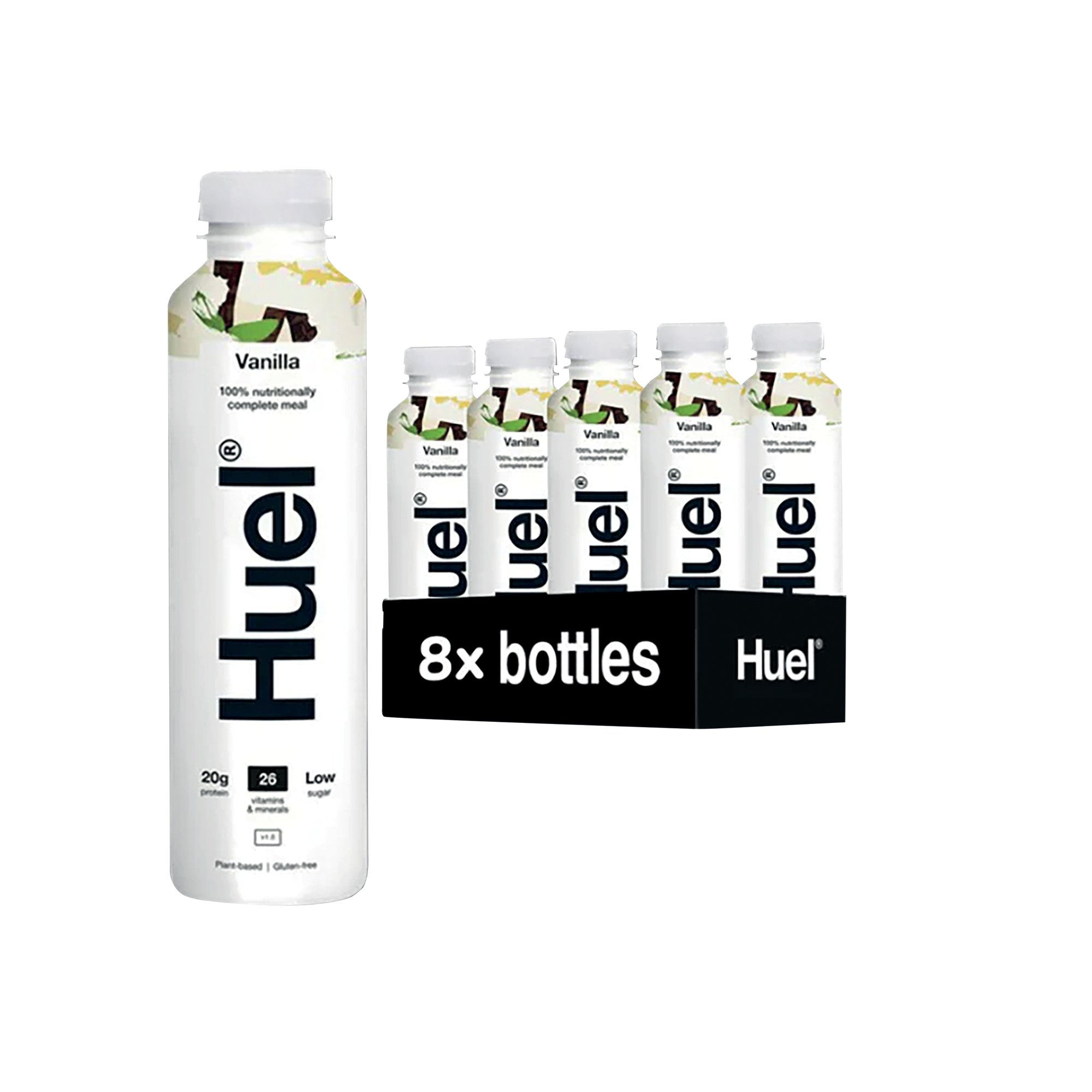 HUEL VANILLA COMPLETE MEAL DRINK PK8