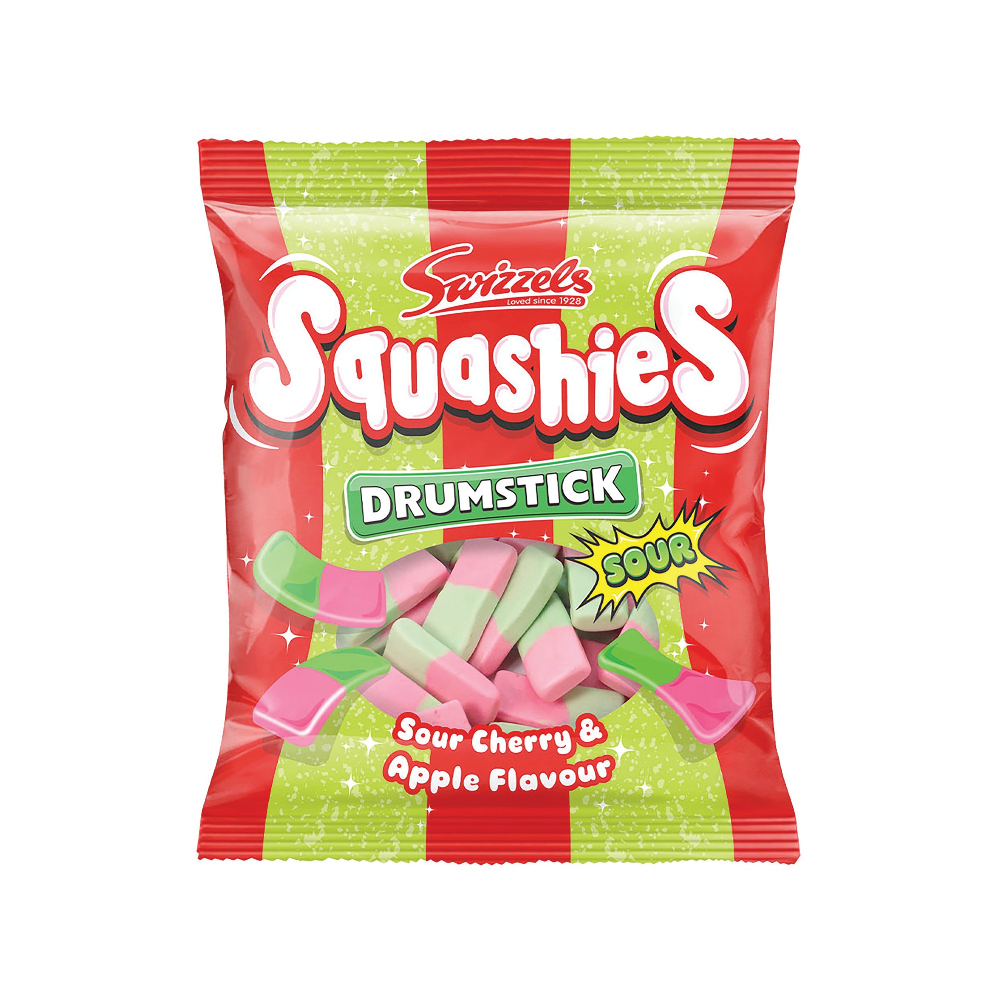 SQUASHIES SOUR CHERRY APPLE 120G