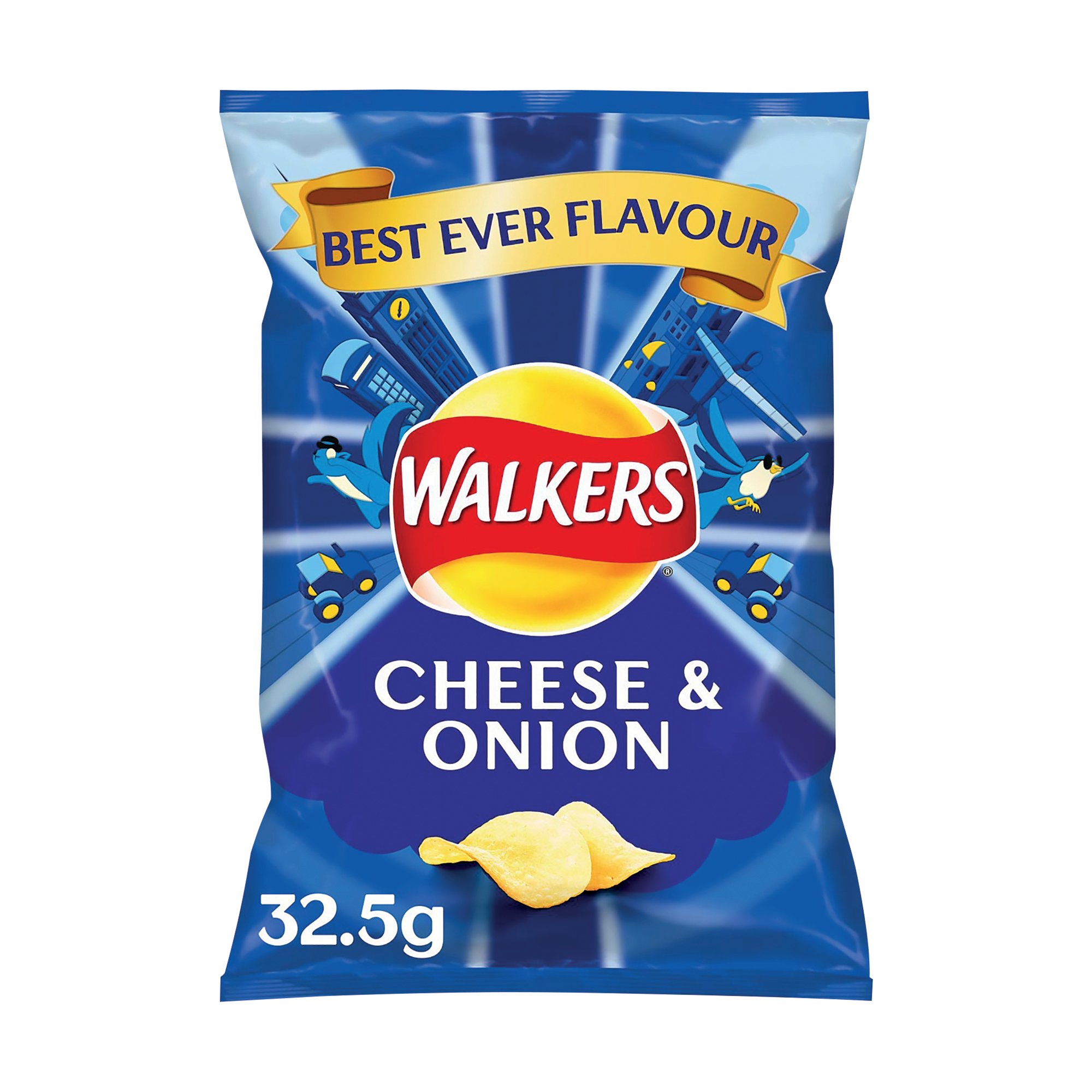 WALKERS CHEESE/ON CRSP 37.5G PK32