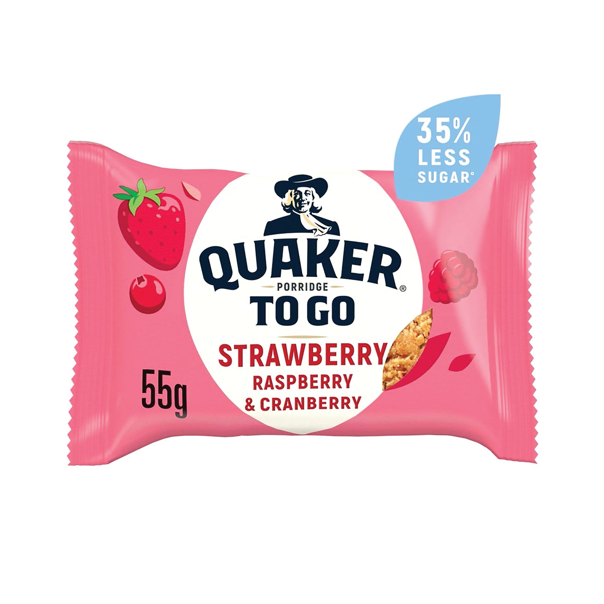 QUAKER PORRIDGE BERRY BFST BAR PK12