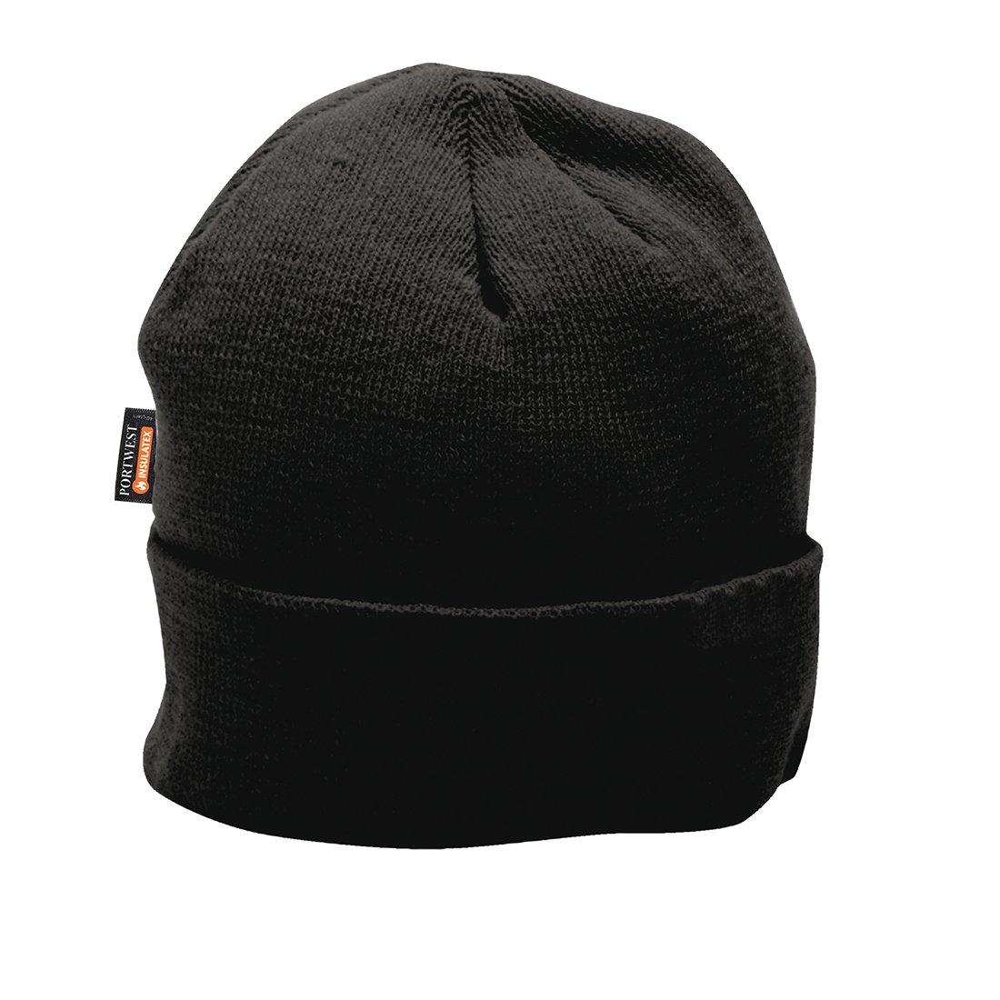 INSULATED KNIT BEANIE BLACK PK12