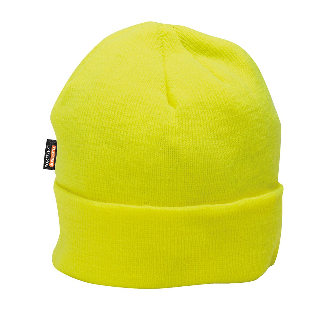 INSULATED KNIT BEANIE YELLOW PK12