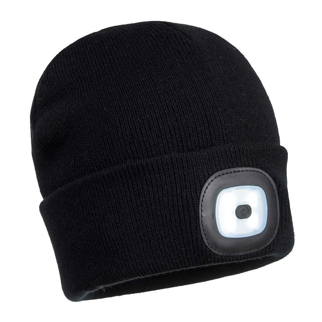 RCHB TWIN LED BEANIE BLK PK12
