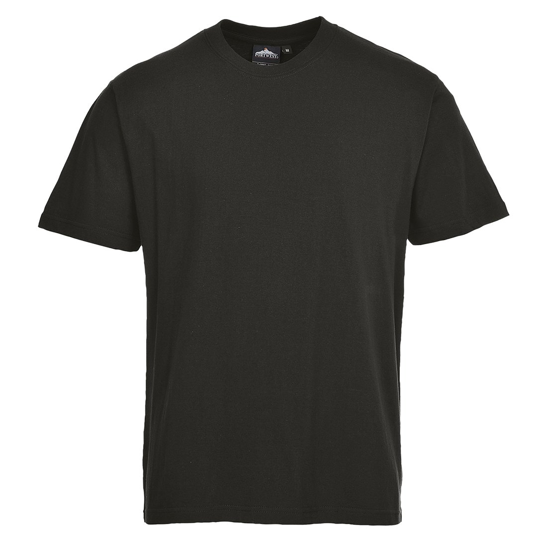 TURIN PREMIUM T-SHIRT BLACK S PK12