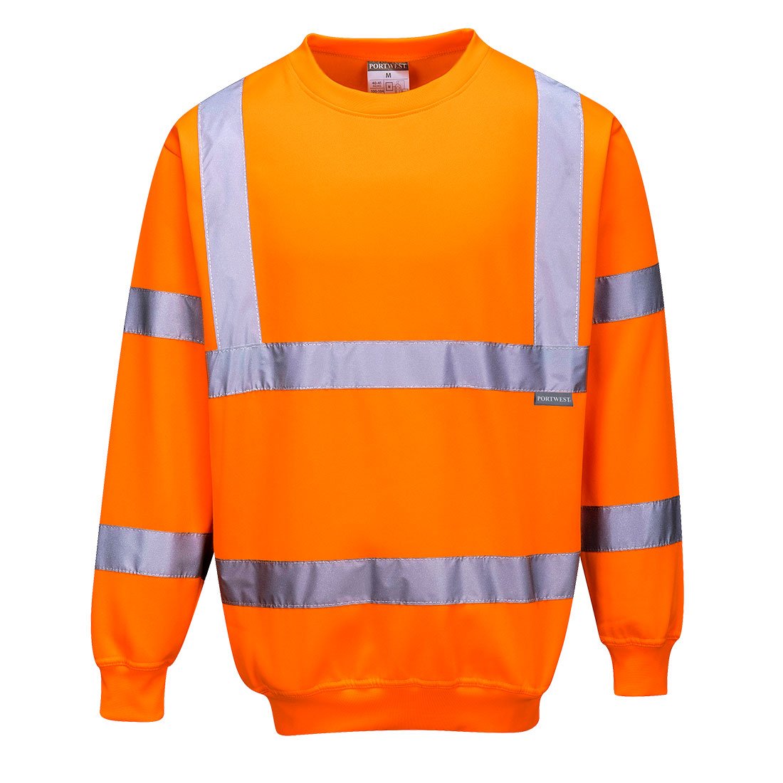 HI-VIS SWEATSHIRT ORANGE S