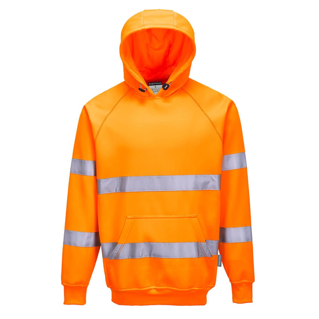 HI-VIS HOODIE ORANGE L