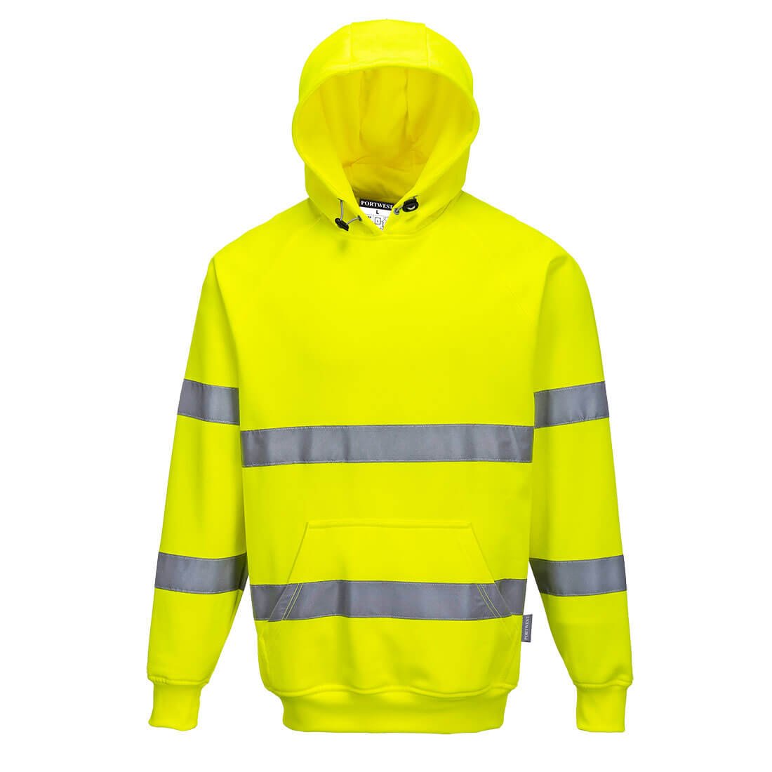 HI-VIS HOODIE YELLOW XXL