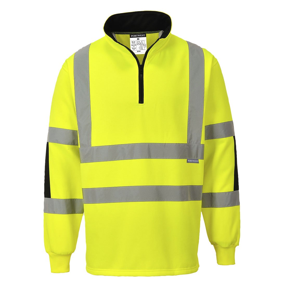 XENON HI-VIS RUGBY SHIRT YELLOW M